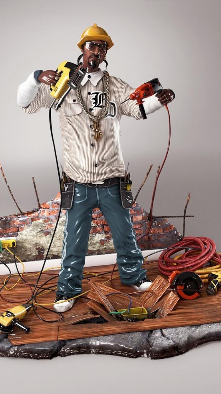 750x1334 Headphones snoop dogg commercial noise wallpaper