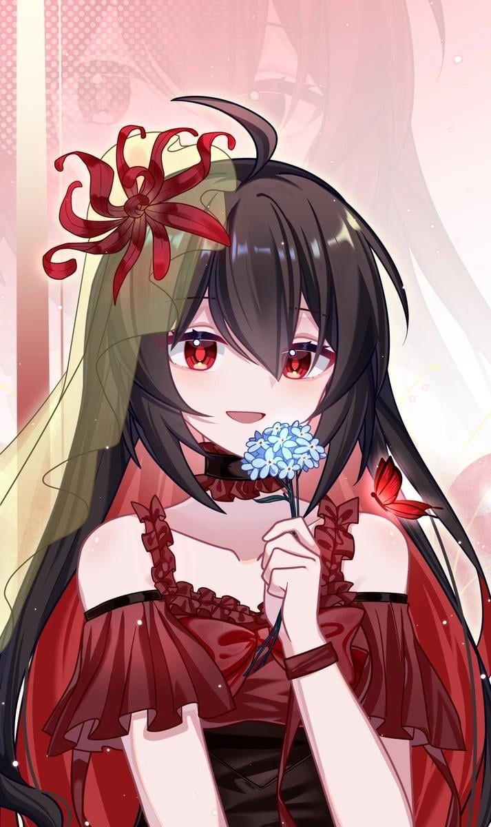 713x1200 Veliona and Seele both have a flower for you ❤️