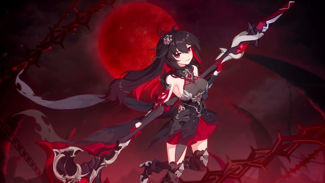 1280x720 Veliona laugh for 1 hour. Honkai Impact 3rd