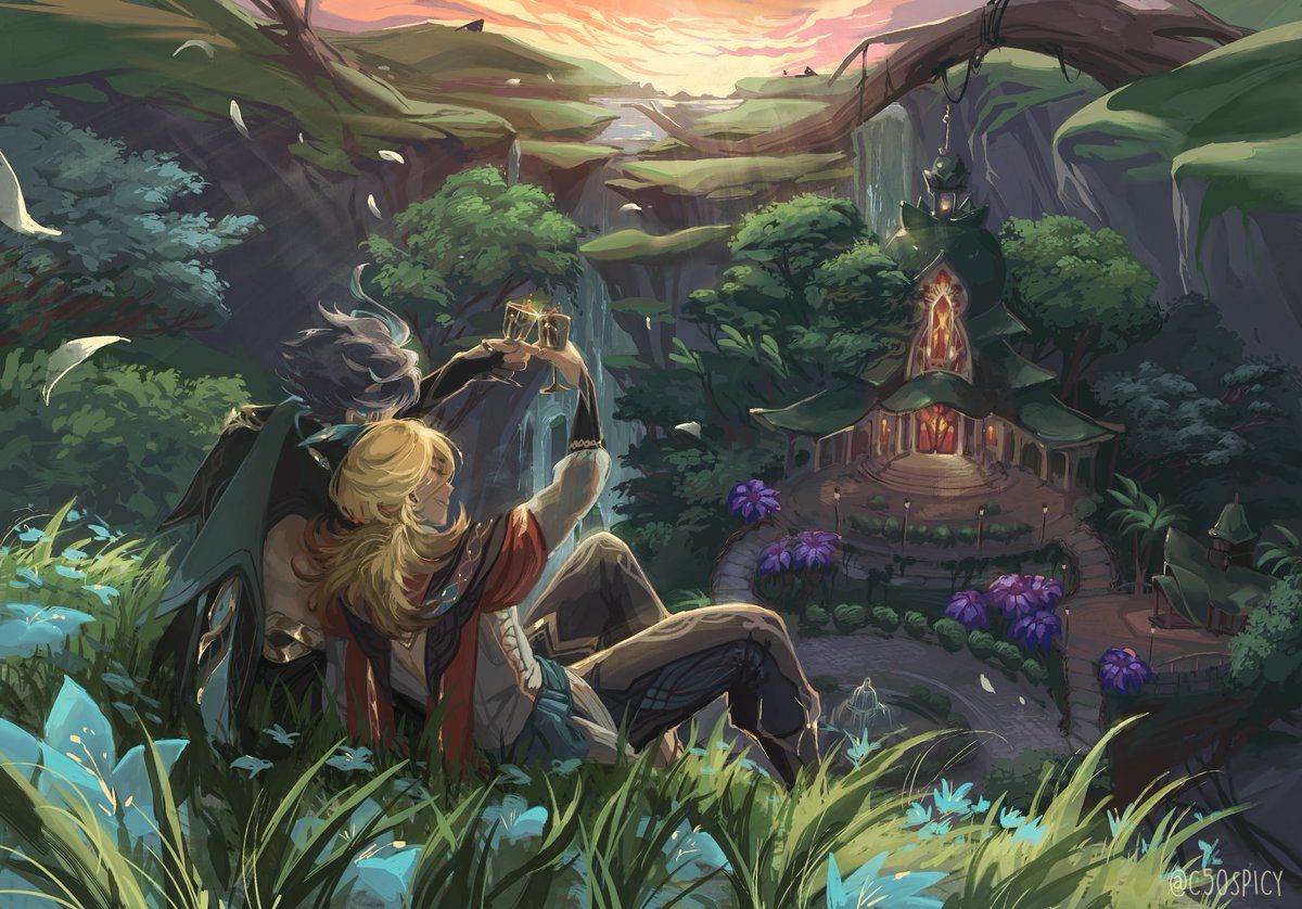 1200x838 I finished it guys! this is apart of my ritual for summoning kaveh next banner