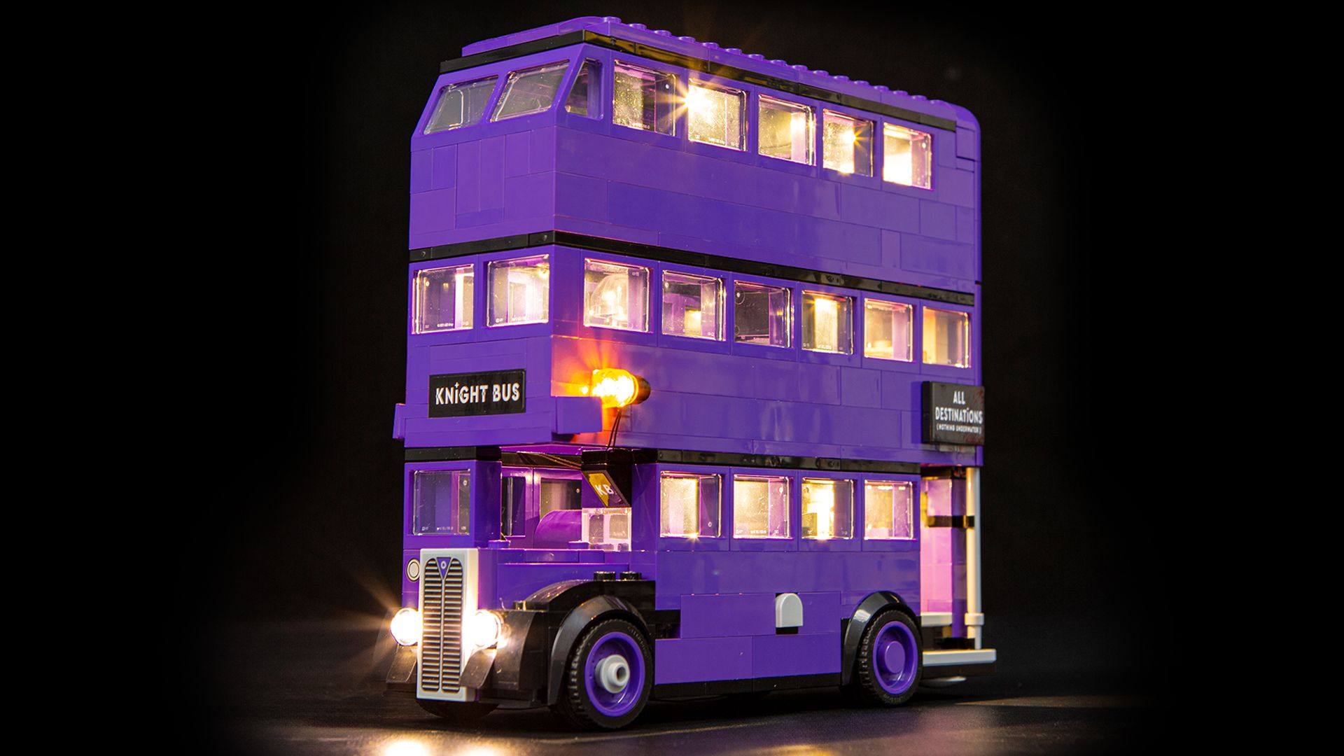 1920x1080 MENZAVA LED Light Set Compatible with Lego Knight Bus Adventure 76446 Building Blocks Model Set NOT Included : Toys & Games