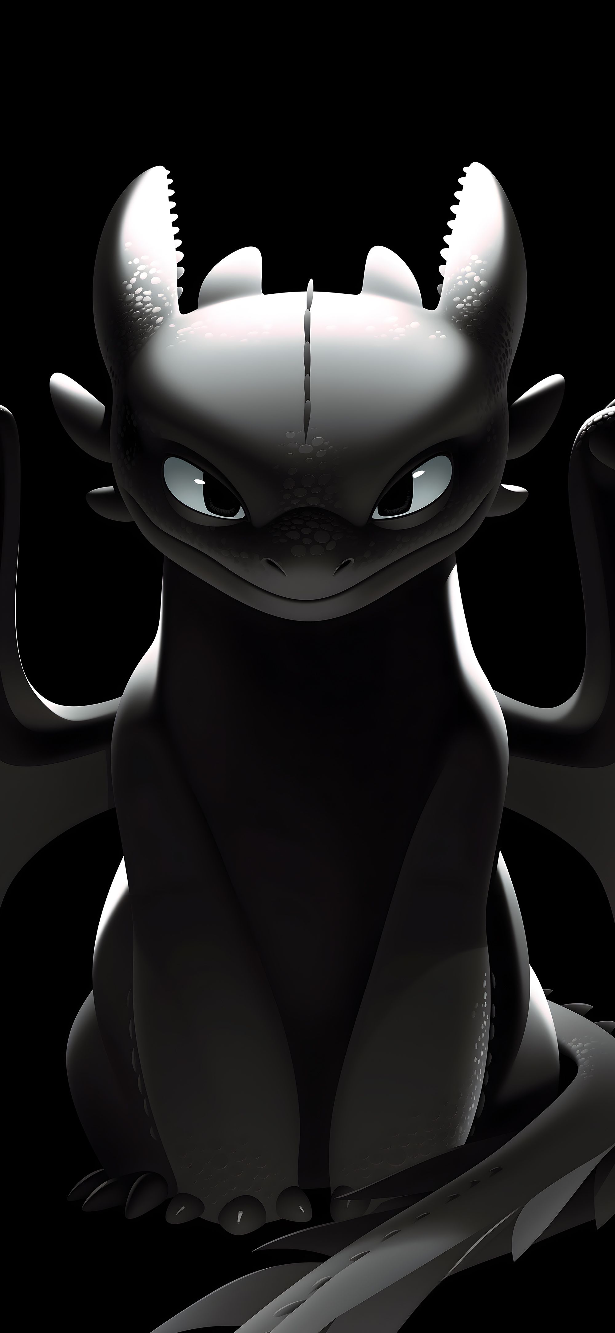 2000x4329 Toothless 4k Phone Wallpaper
