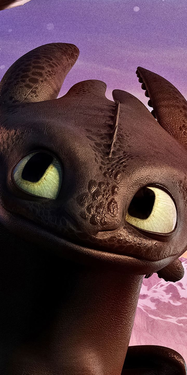 720x1440 Phone wallpaper: Toothless (How To Train Your Dragon), Night Fury, How To Train Your Dragon: Homecoming, Movie, Dragon, How To Train Your Dragon 1169707