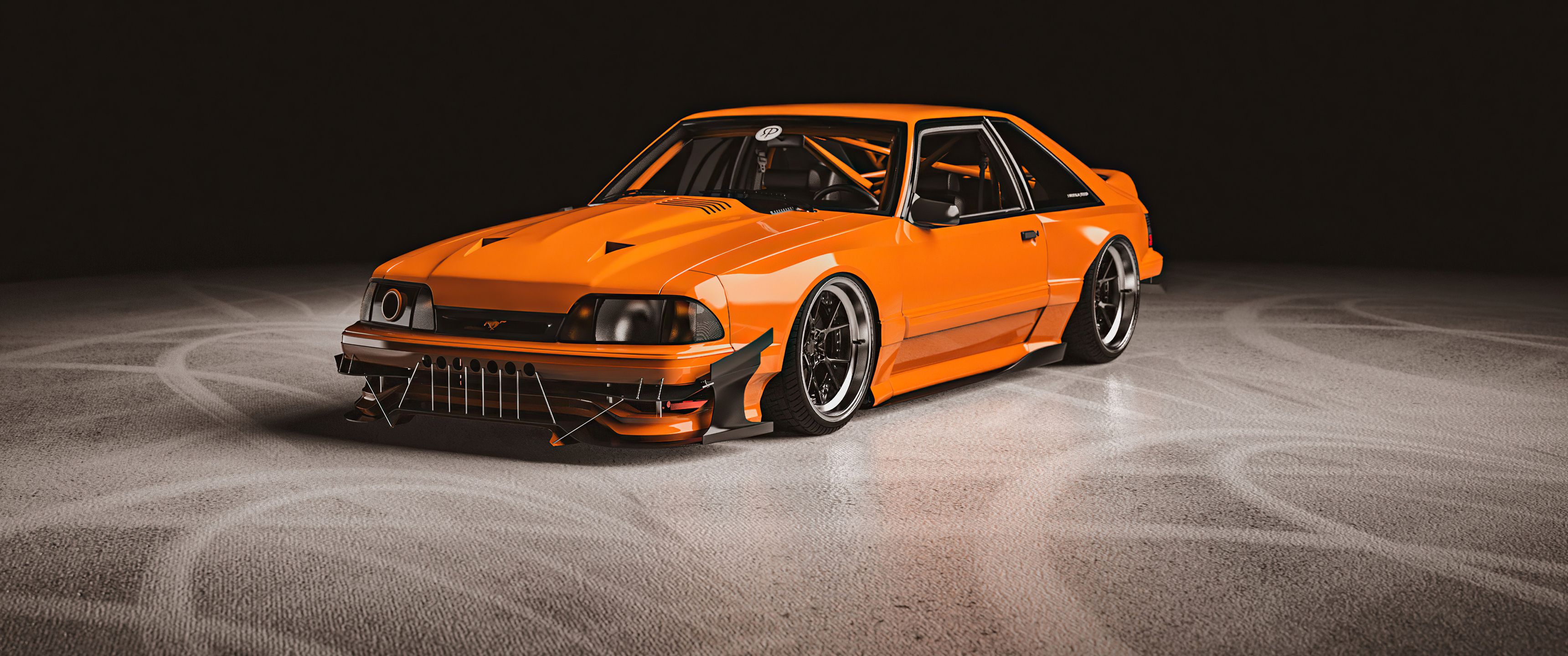 3440x1440 Ford Mustang Foxbody UltraWide Quad HD 1440P , HD 4k Wallpaper, Image, Background, Photos and Picture