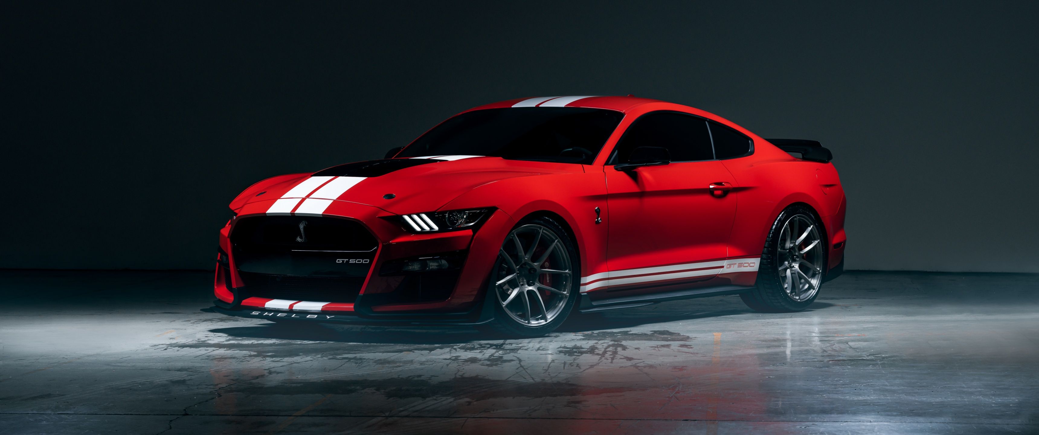 3440x1440 Ford Mustang Shelby GT500 Wallpaper 4K, 5K, CGI