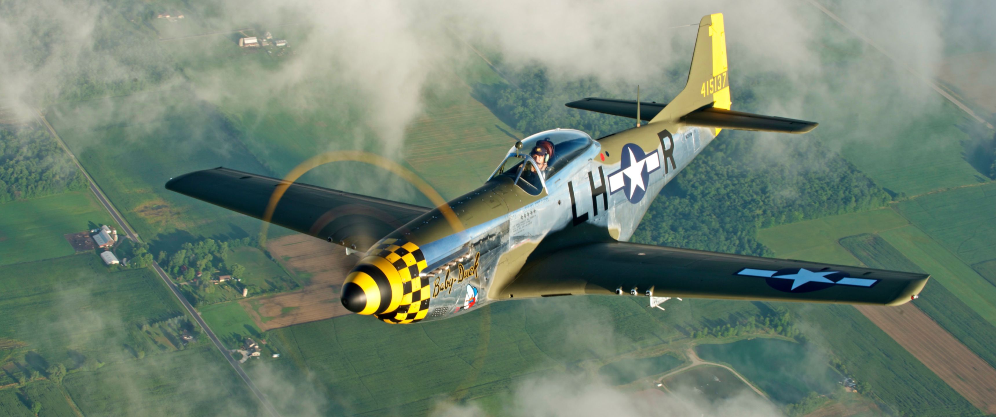 3440x1440 P 51 'Mustang' 3440 X 1440