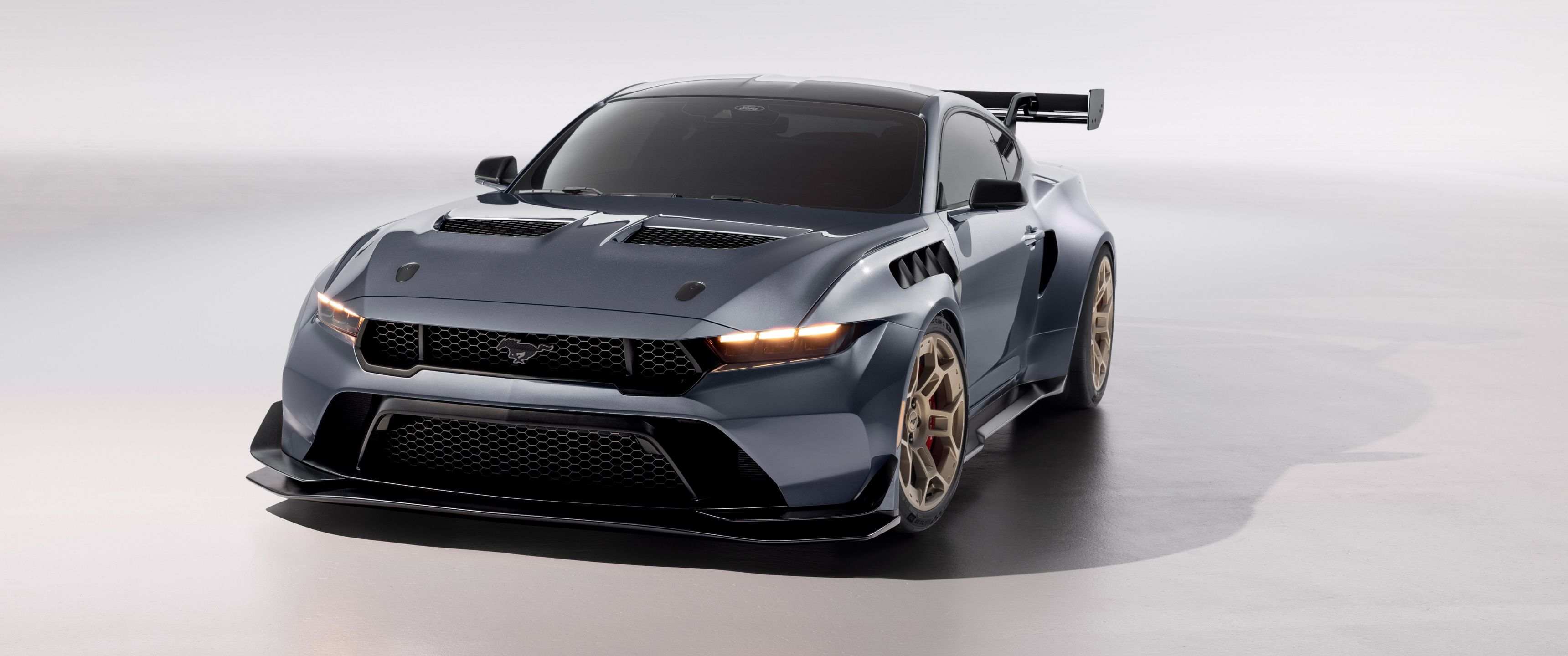 3440x1440 Ford Mustang GTD Wallpaper 4K, Prototype, Performance car