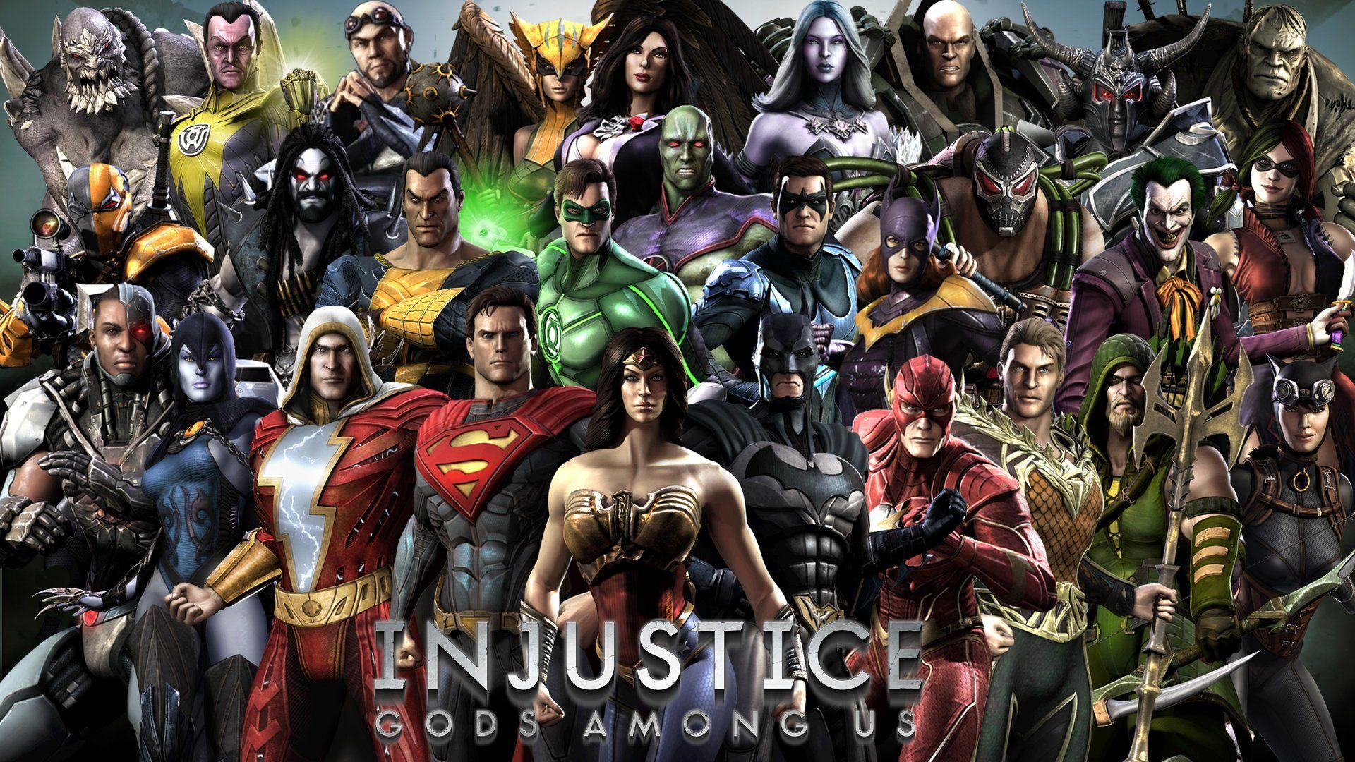 Injustice Gods Among Us Wallpapers Top Free Injustice Gods Among Us Backgrounds Wallpaperaccess