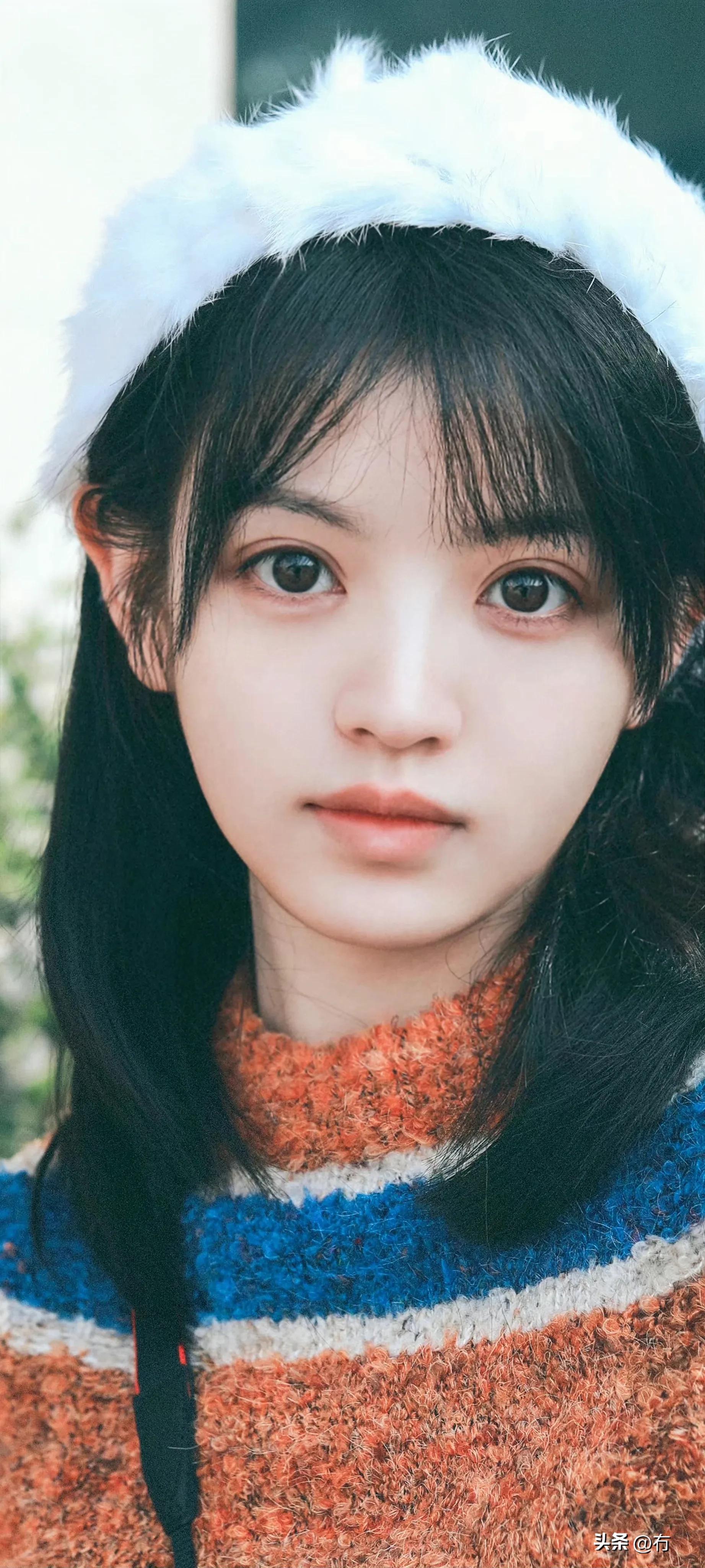 1843x4096 Beauty wallpaper sharing Tian Xiwei
