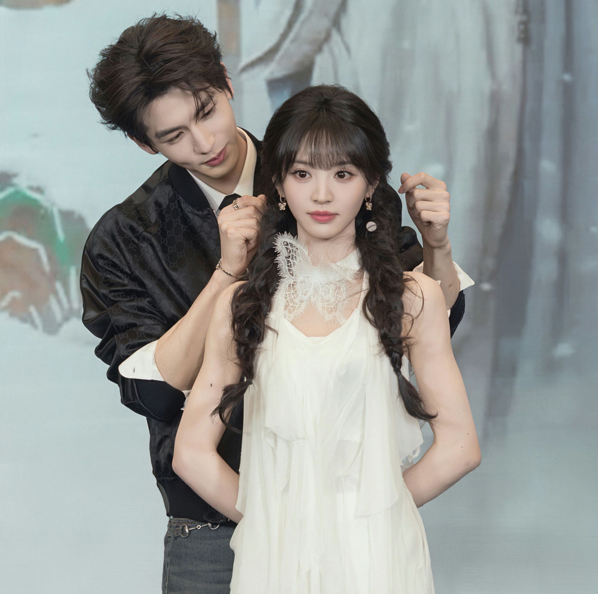 1920x1906 Zhang Linghe and Tian Xiwei Face Online Backlash Amid Zhu Yu Promotion Controversy