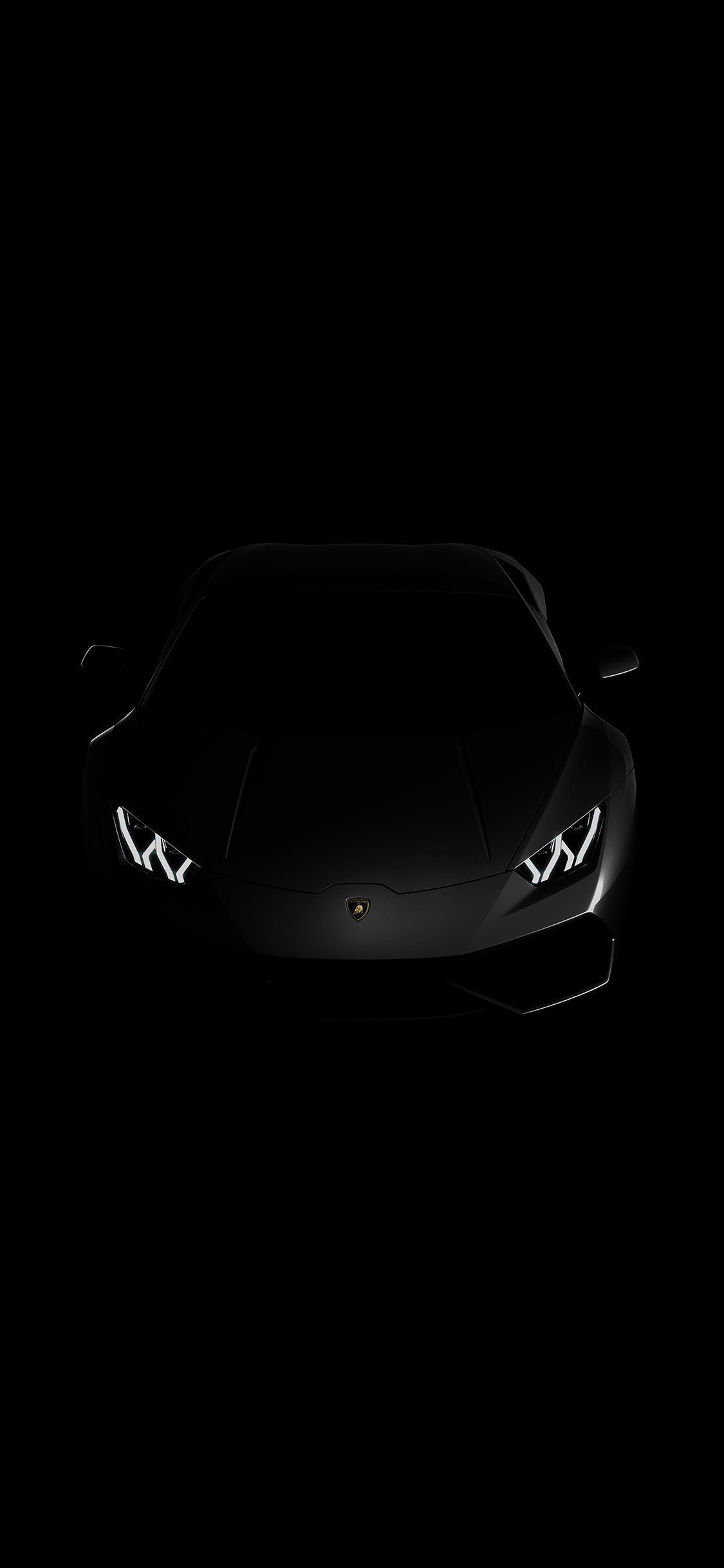 1125x2436 Lamborghini Dark IPhone X Cars