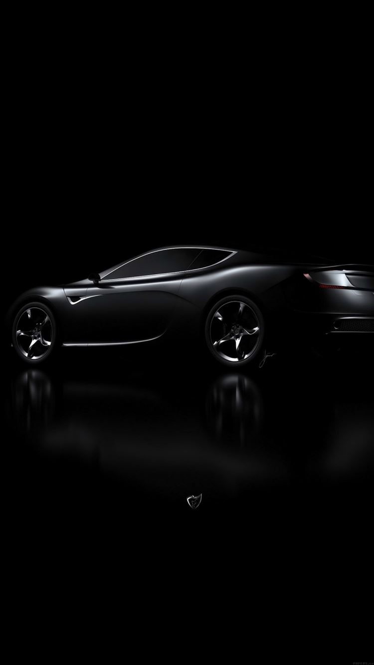 750x1334 Aston Martin Black Car Dark iPhone 8 Wallpaper Free Download