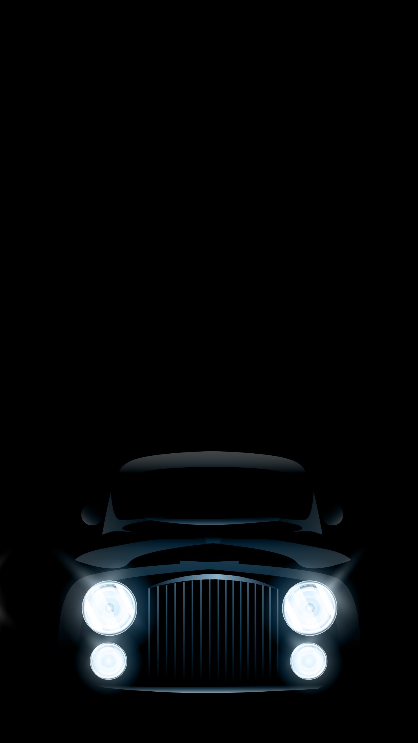 1440x2560 Dark Car Wallpaper
