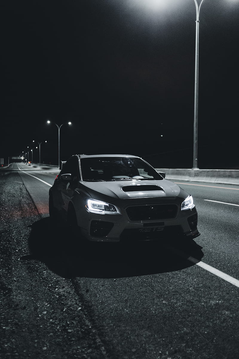 800x1200 Car, road, night, dark, HD phone wallpaper