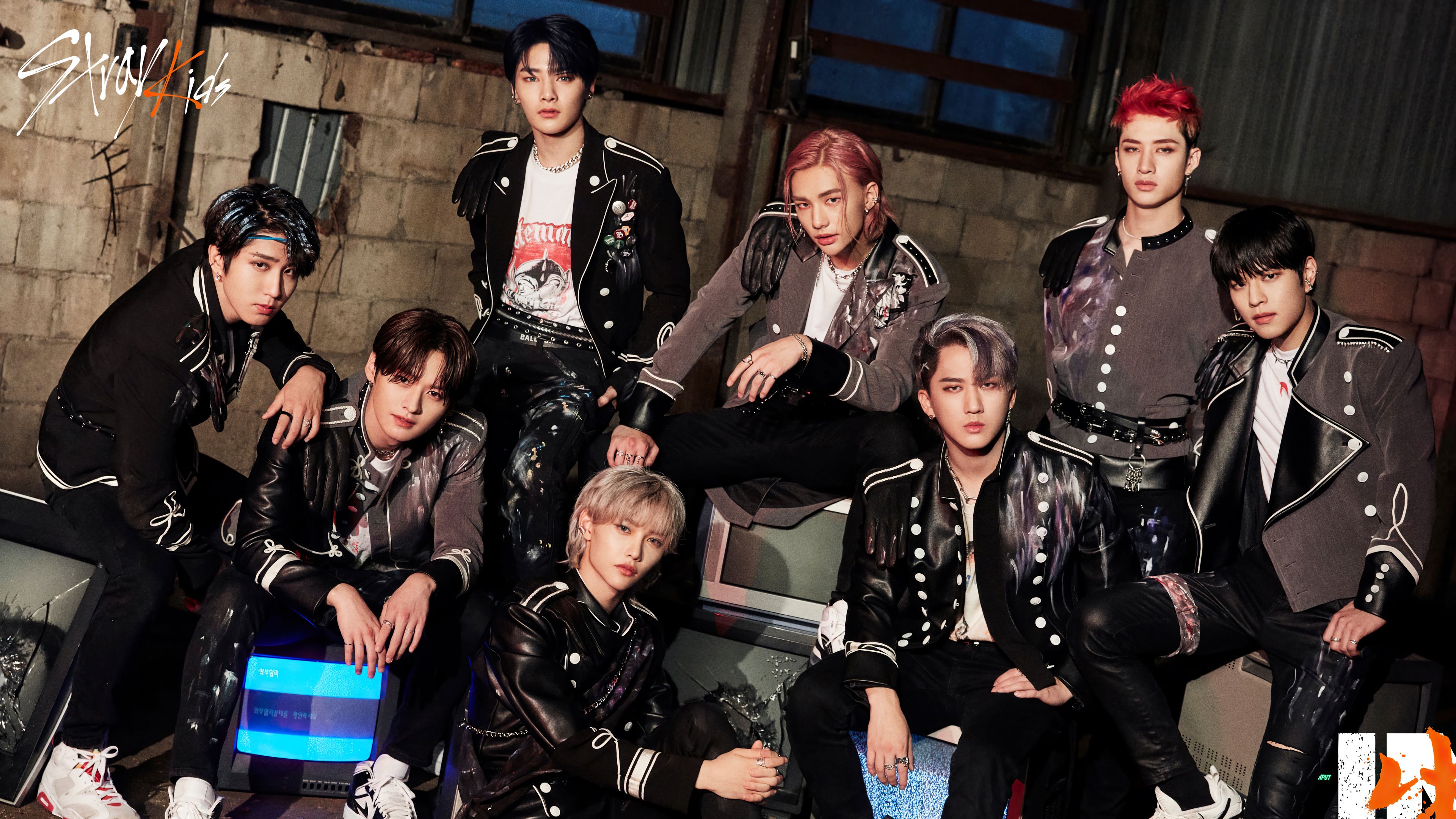 3840x2160 Desktop wallpaper: Stray Kids, K Pop, Music, Boy Band 4K free download for PC. 1036749