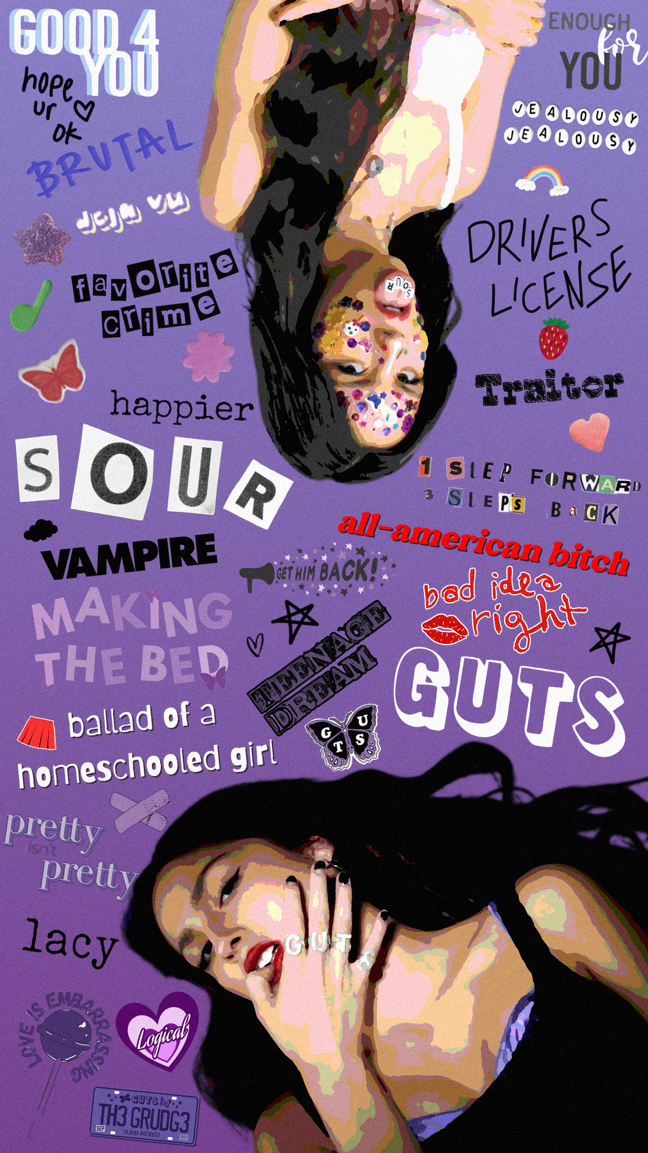 2160x3840 ALL OF MY OLIVIA RODRIGO WALLPAPERS FOR YOU ALL TO USE!!!! (Phone + Desktop)
