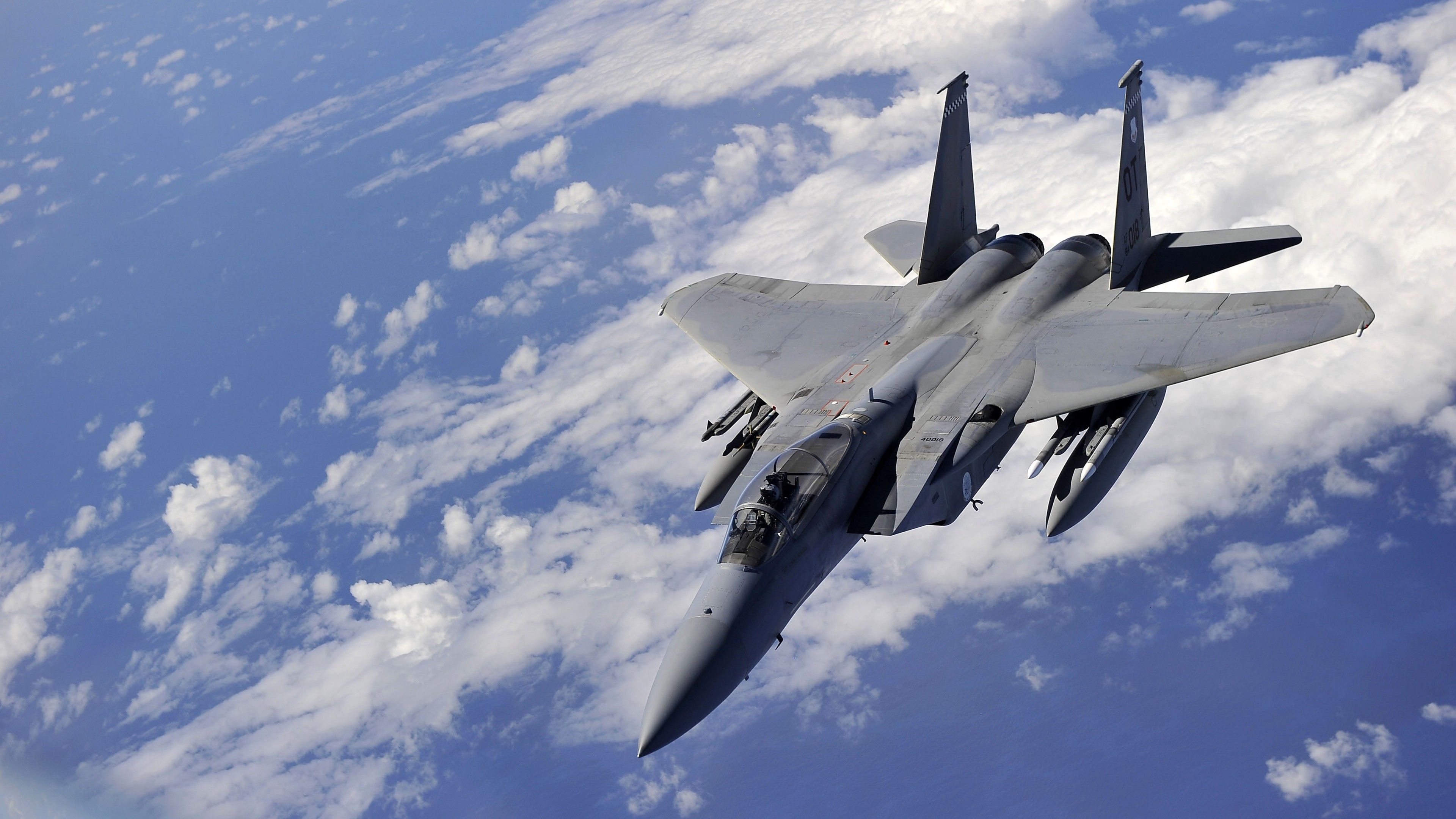 3840x2160 Military Fighter jet 4K Wallpaper
