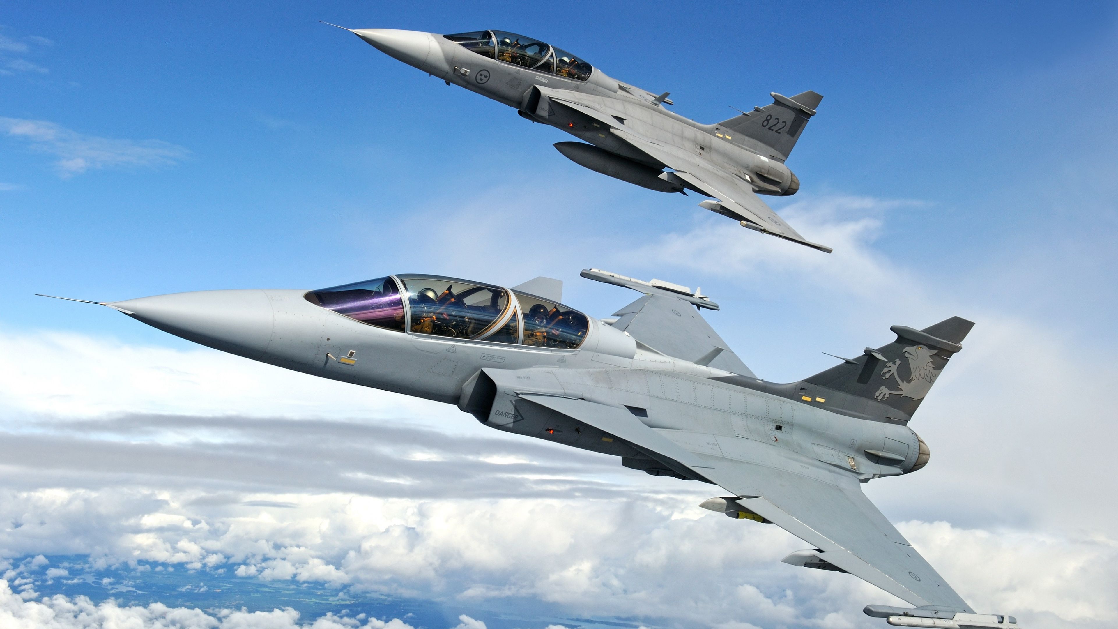 3840x2160 4K Ultra HD Fighter Aircraft Wallpaper Free 3840x2160 High Quality Background