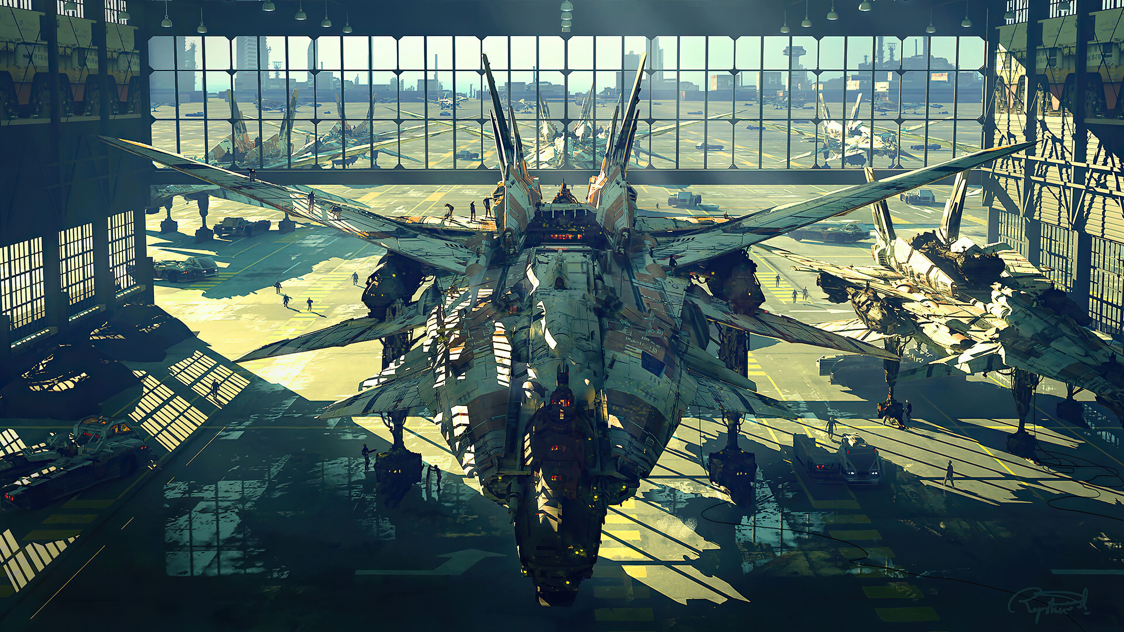 3840x2160 4k Fighter Plane Wallpaper