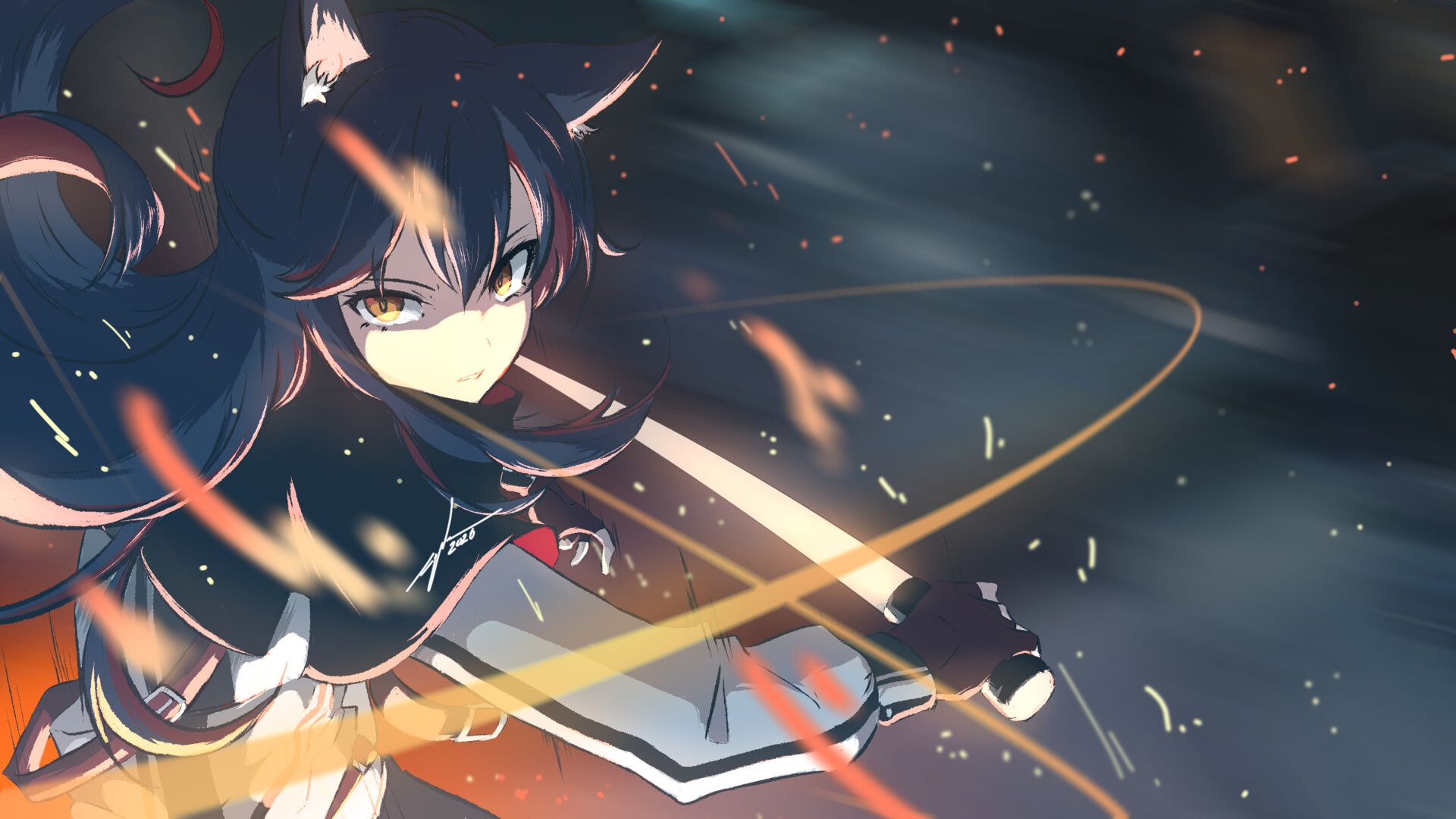 1920x1080 Rein (Arknights)