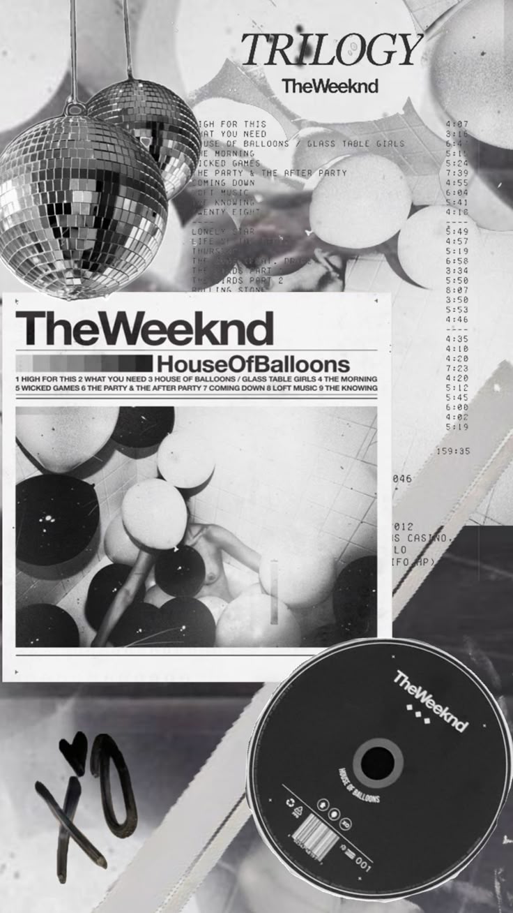 736x1308 House of Balloons Trilogy by The Weeknd. The weeknd house of balloons album cover, The