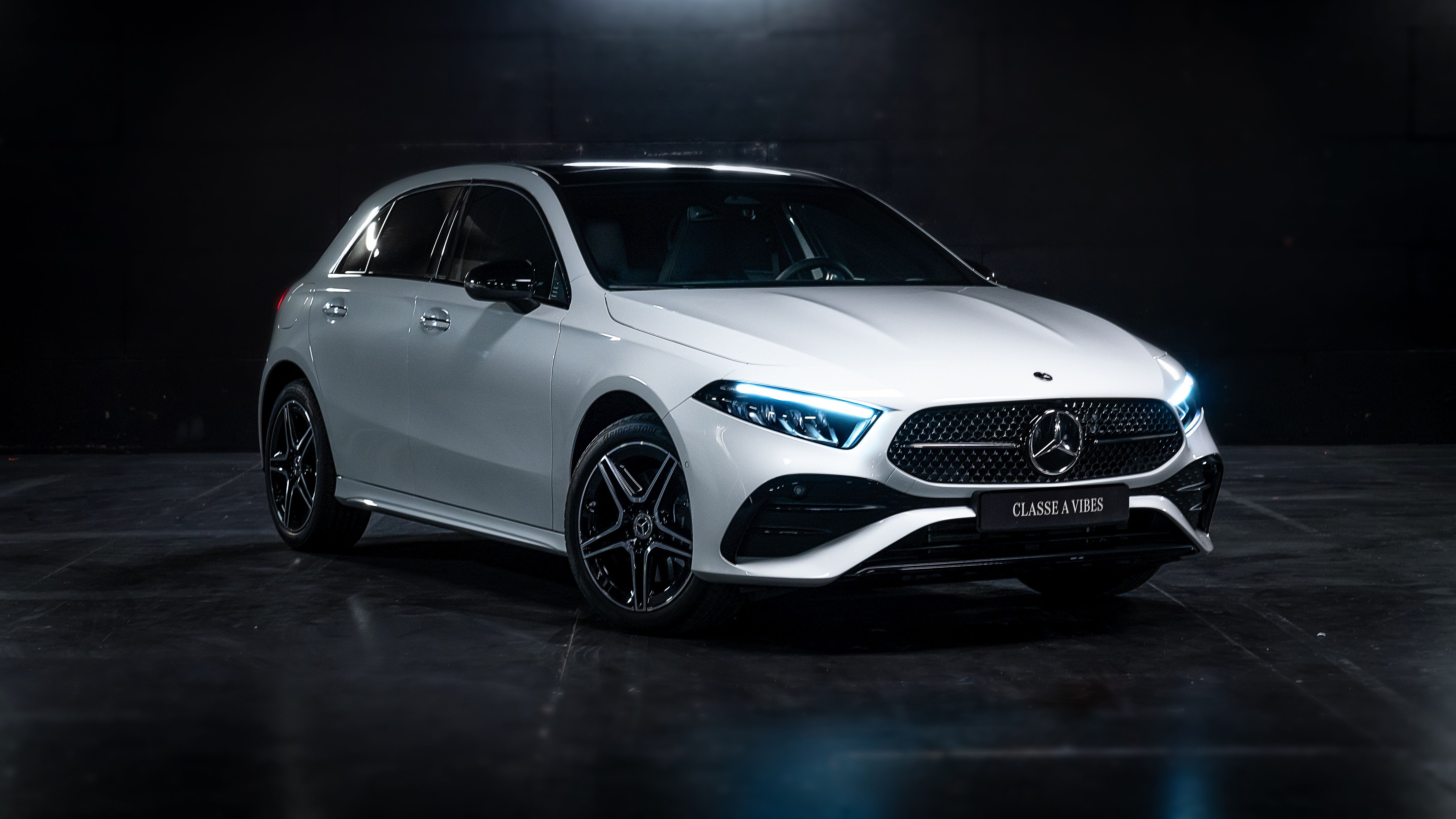5120x2880 Mercedes Benz A 250 E AMG Line Vibes Wallpaper Car Wallpaper