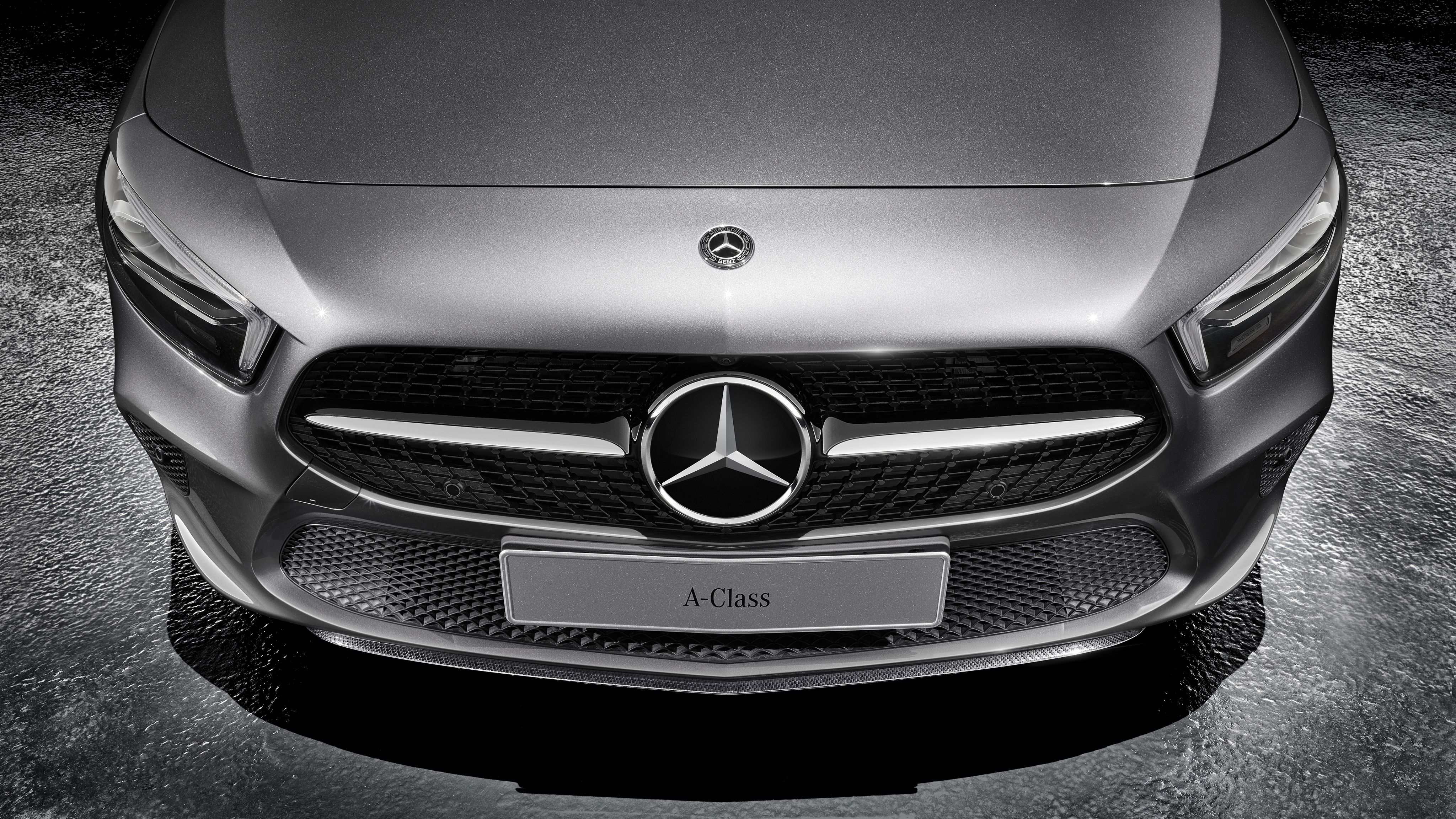 4096x2304 Mercedes Benz A Class 2018 4K Wallpaper