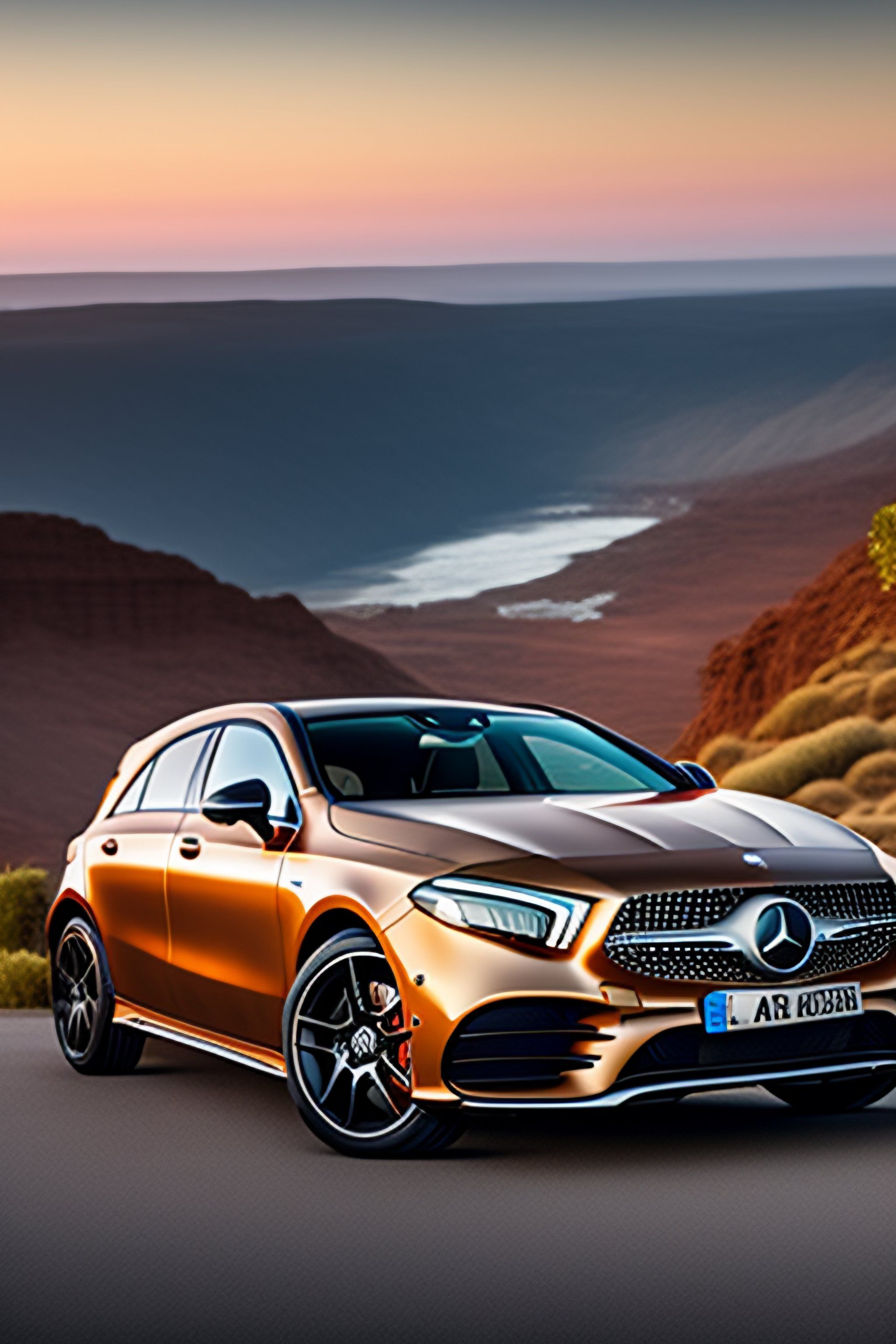 2048x3072 Lexica benz a250 sedan brown