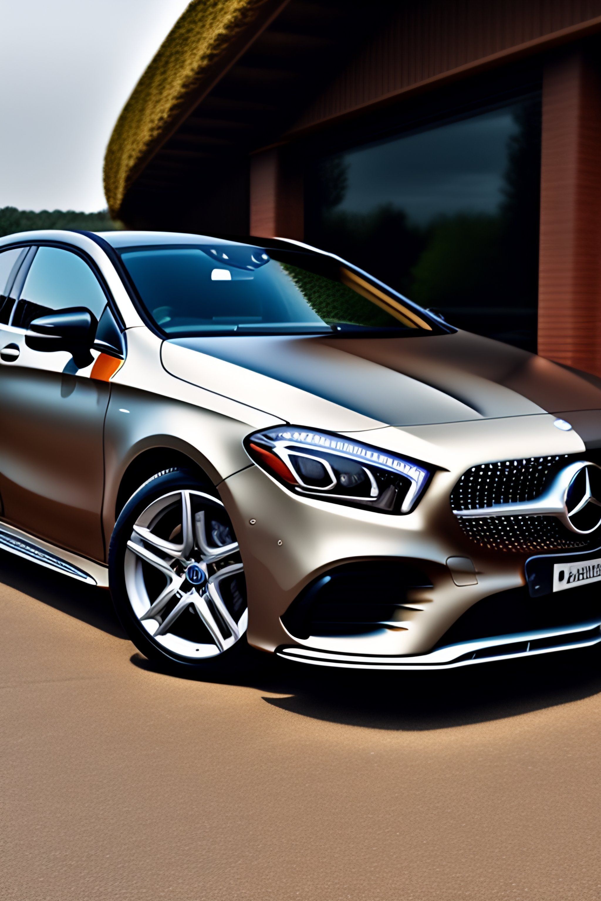 2048x3072 Lexica benz a250 sedan brown