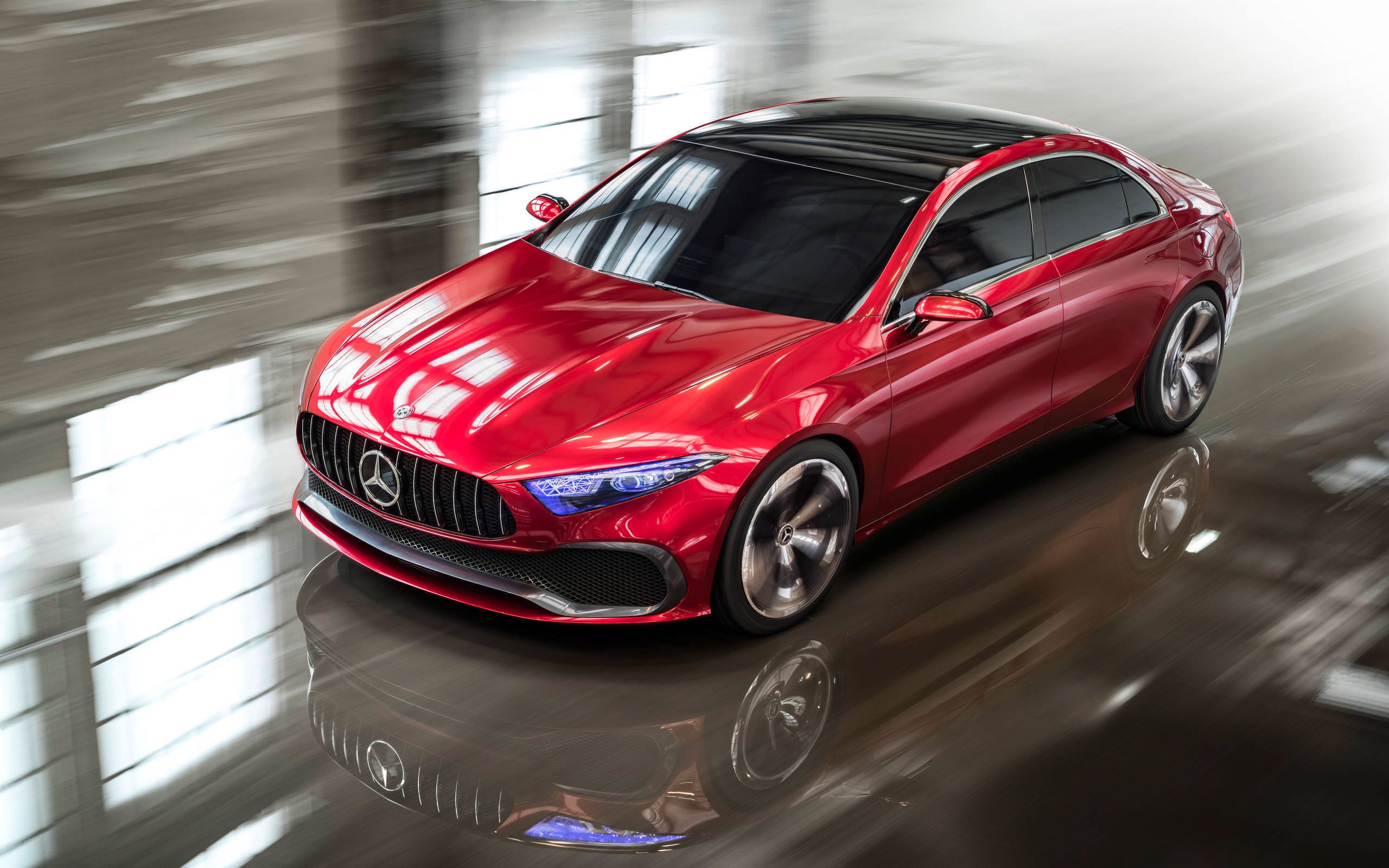 2560x1600 Gallery: Mercedes Benz Concept A Sedan From Shanghai