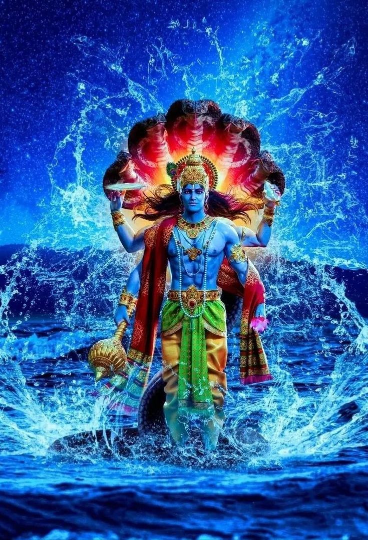 735x1079 Bhagwan Vishnu wallpaper