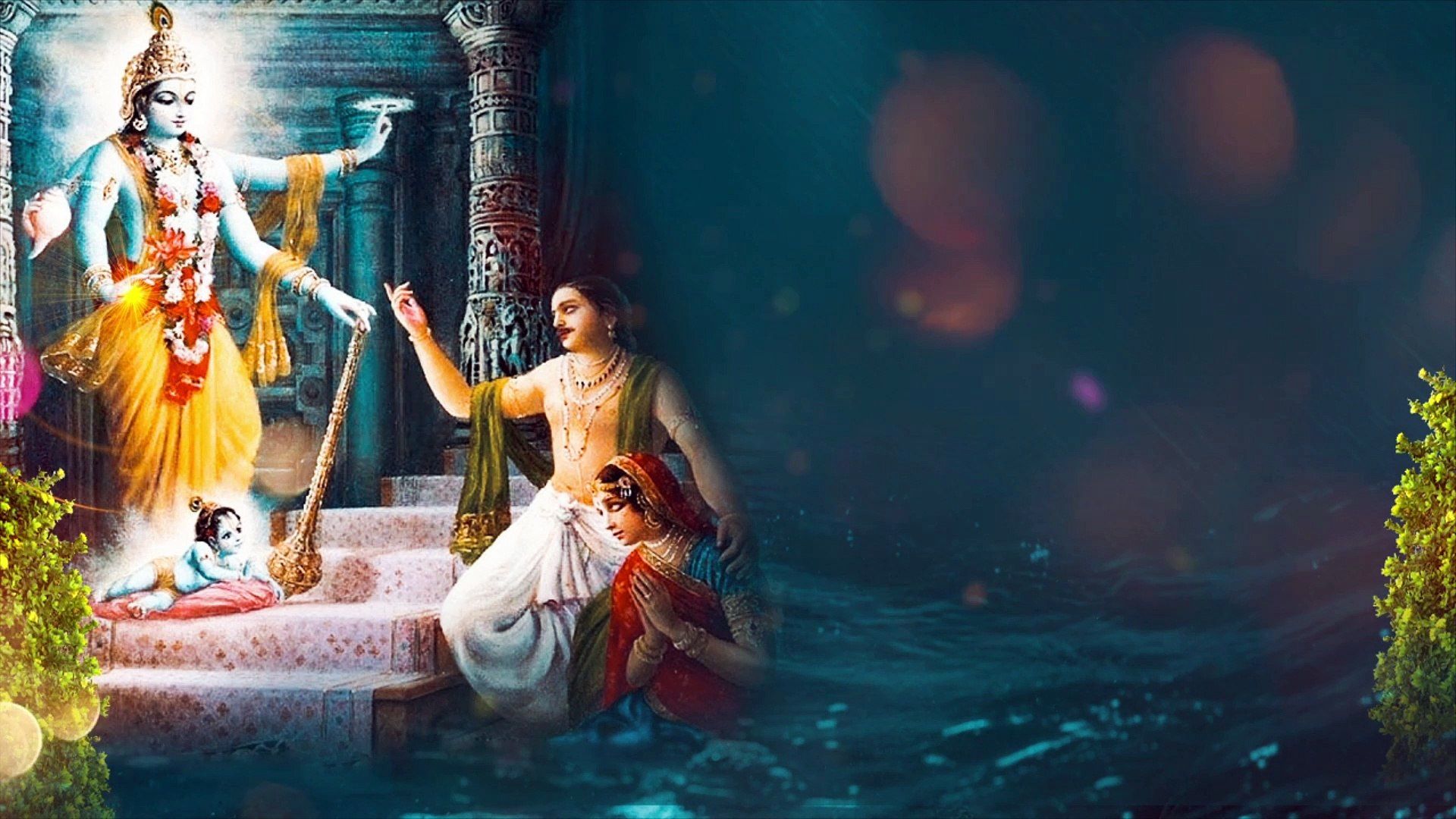 1920x1080 Vasudev. Devki. Vishnu Ji. Free Background. New HD Viral VideoK HD video
