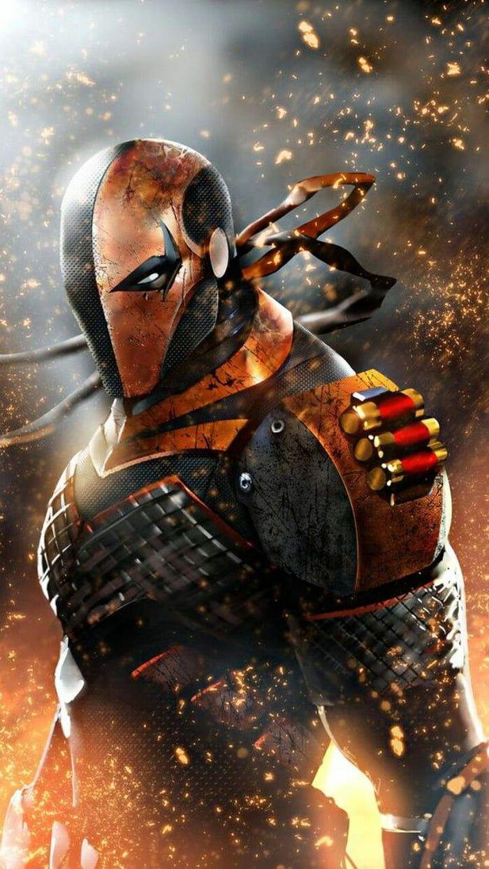 700x1243 Deathstroke Art Wallpaper