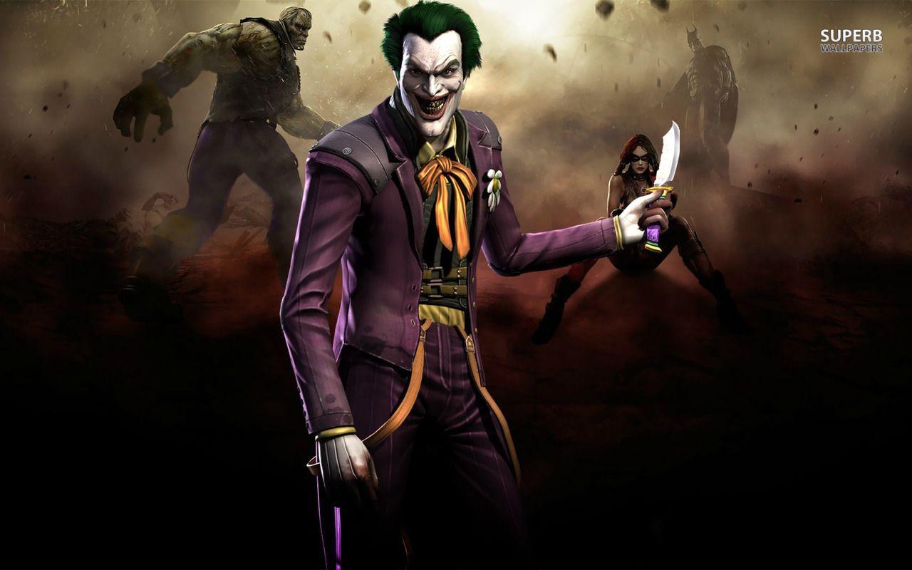 1280x800 The Joker: Gods Among Us wallpaper. Joker comic, Joker artwork, Joker art