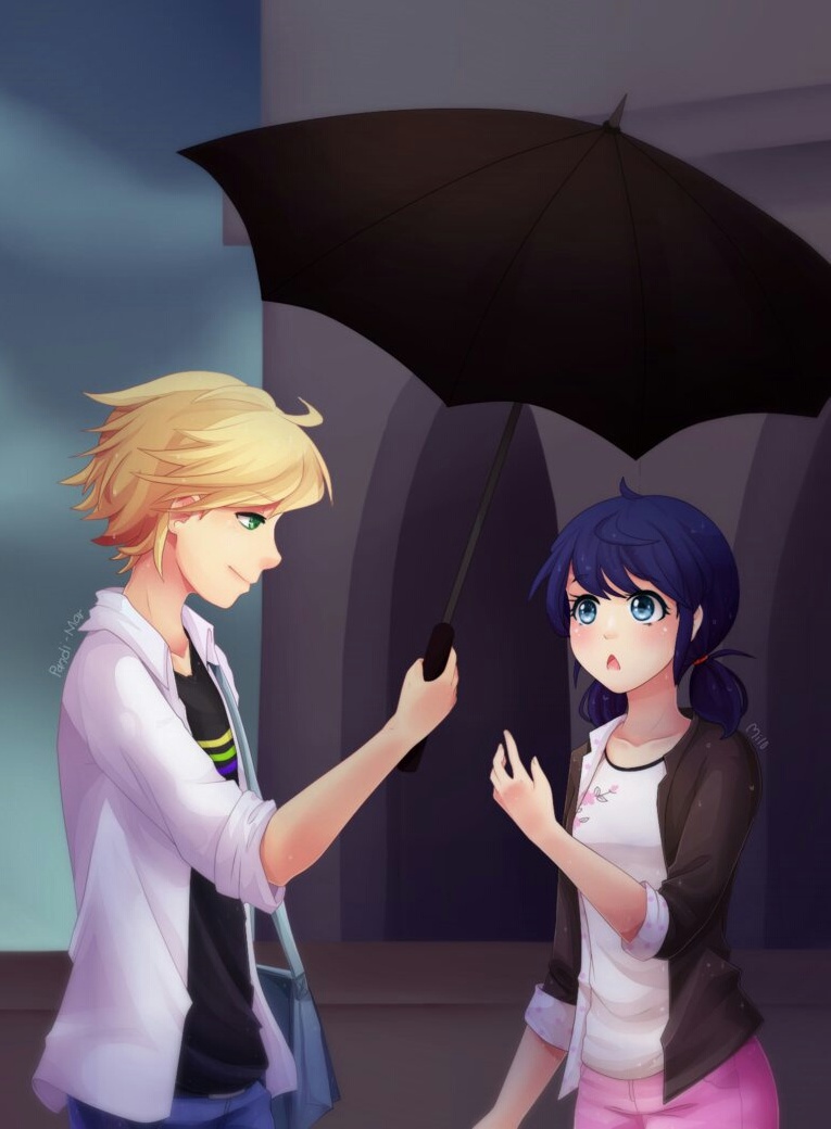 765x1040 Marinette, Adrien and adrinette anime on