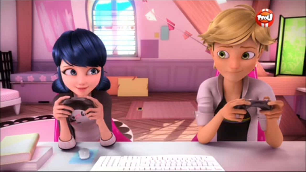 1280x721 Marinette And Adrien Wallpaper