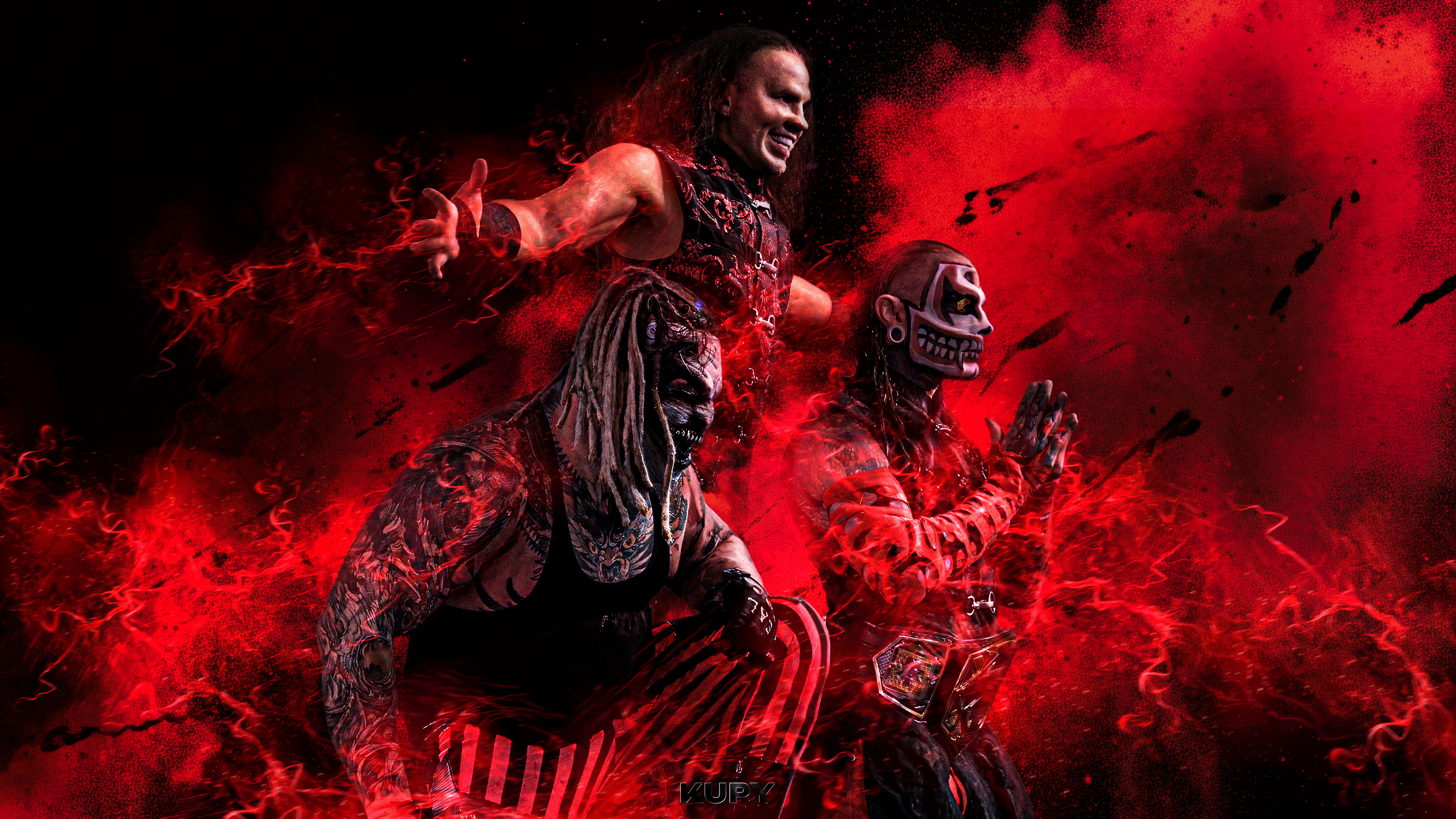 3840x2160 The Fiend Wrestling Wallpaper