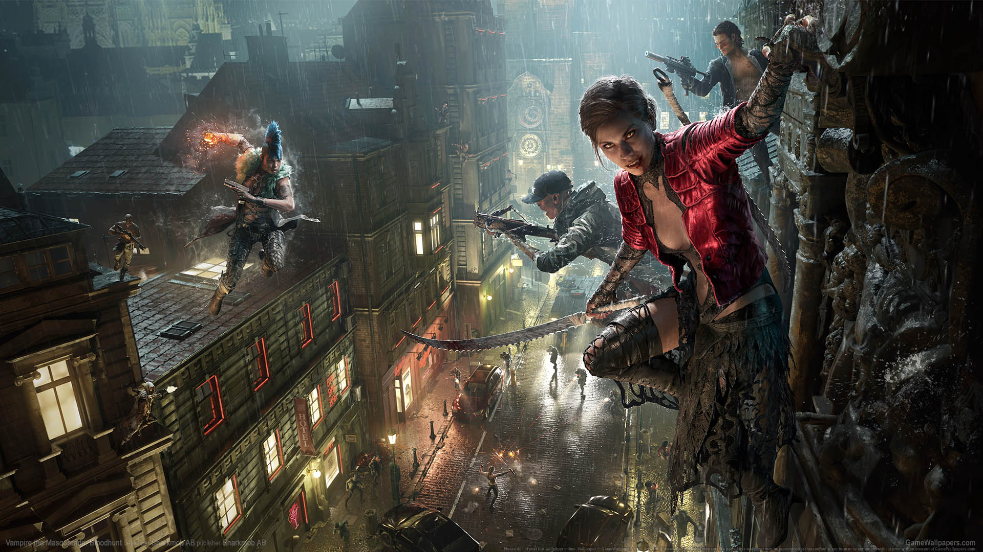 1920x1080 Vampire: The Masquerade Bloodhunt wallpaper 01 1920x1080