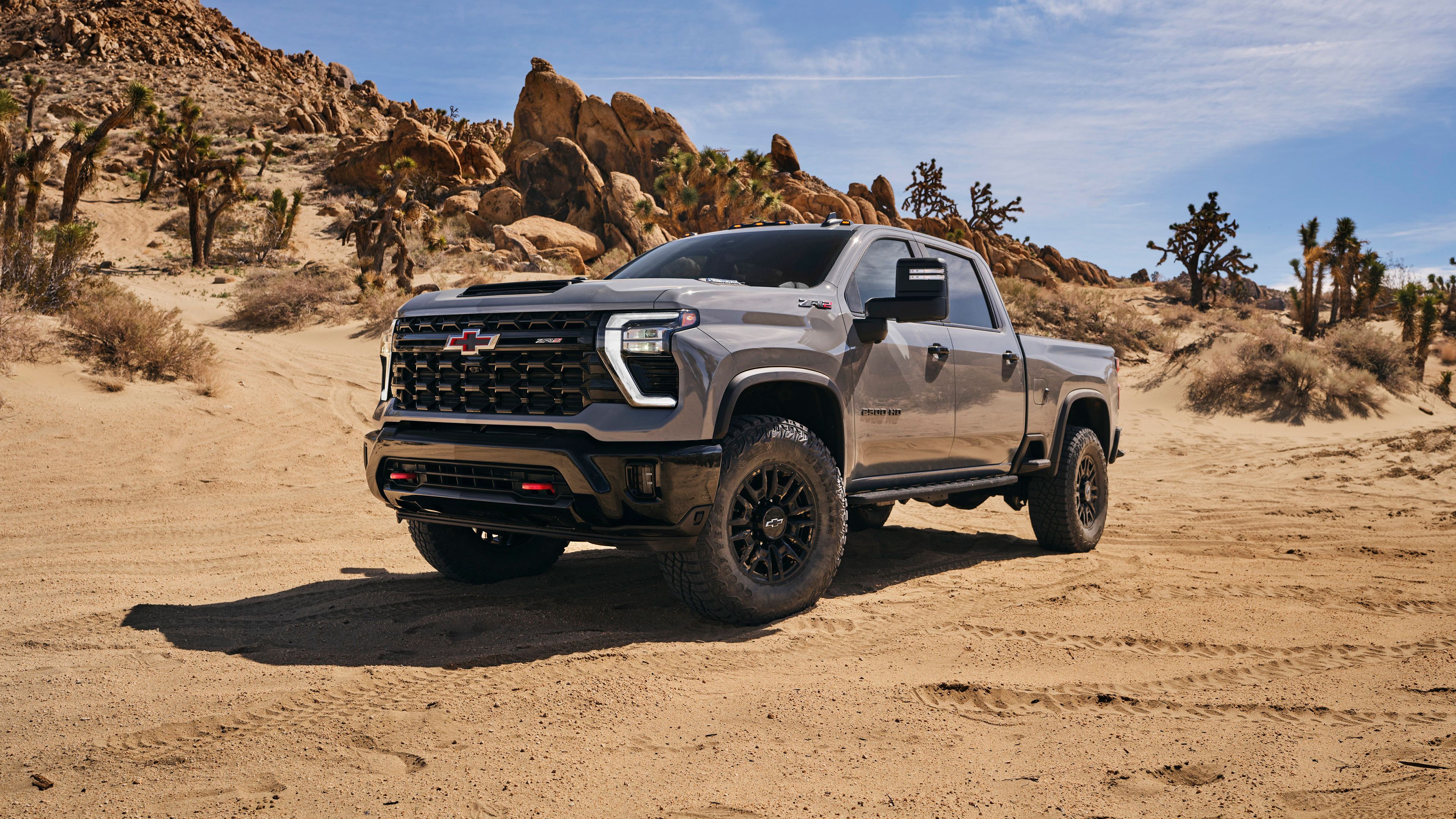 3840x2160 Chevrolet Silverado 2500 HD ZR2 2024 4K Wallpaper Car Wallpaper