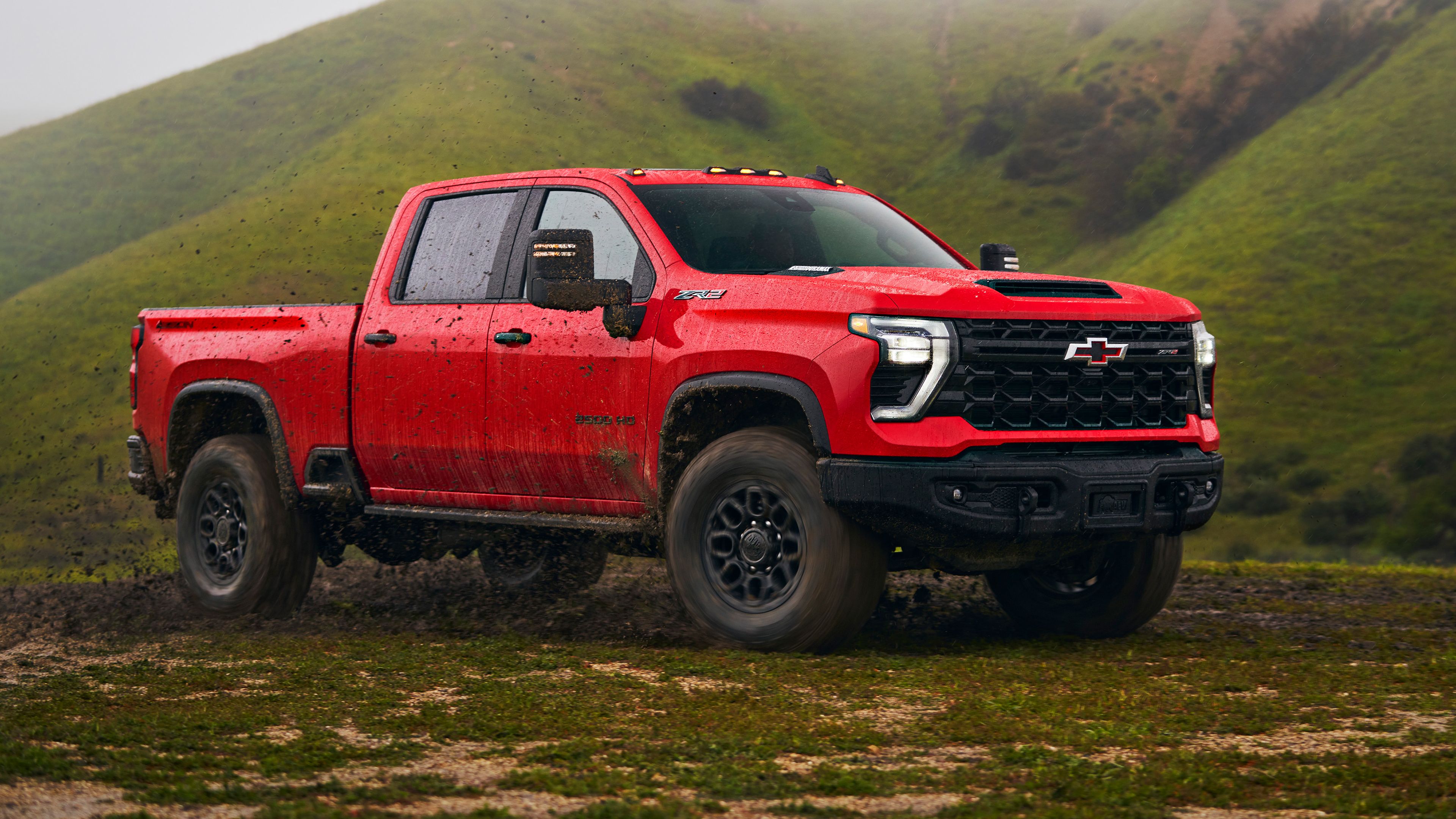 3840x2160 Chevrolet Silverado 2500 HD ZR2 Bison 2024 Wallpaper Car Wallpaper