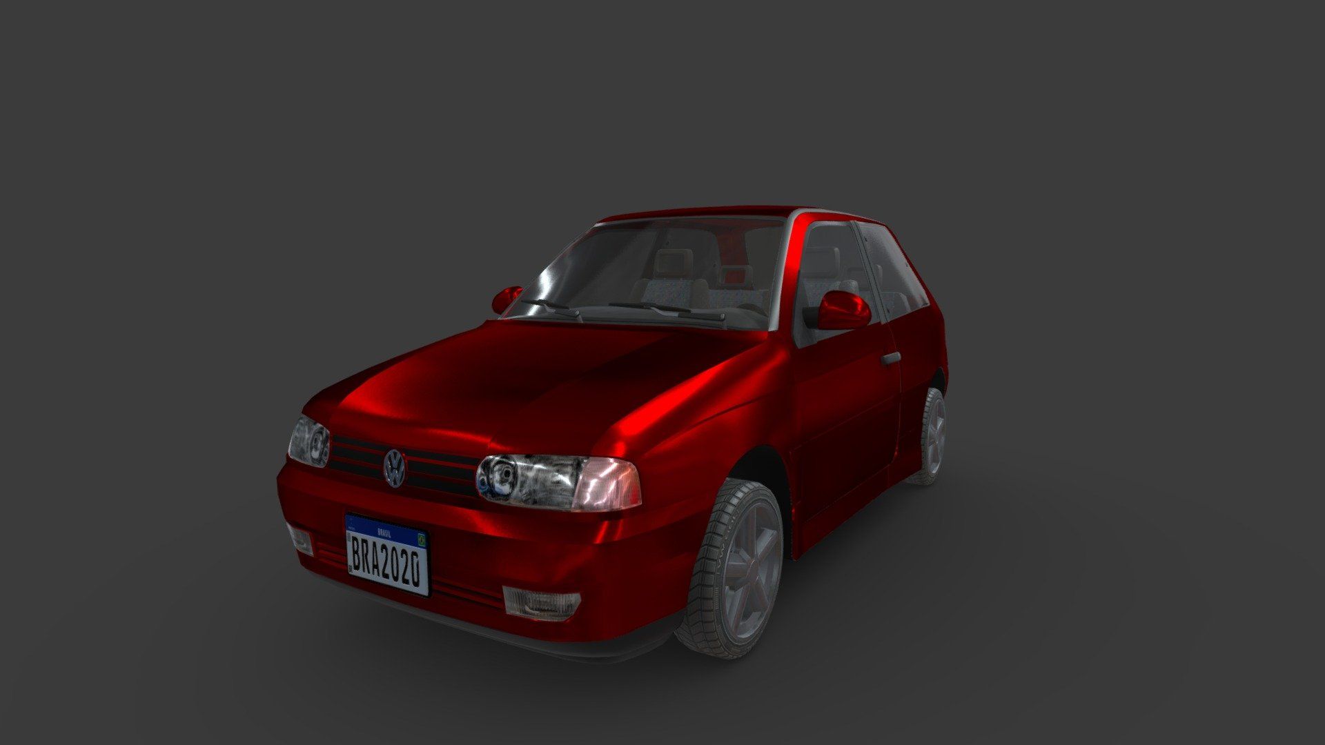 1920x1080 VW Gol G2 model by LucasPresoto [8ae10e7]