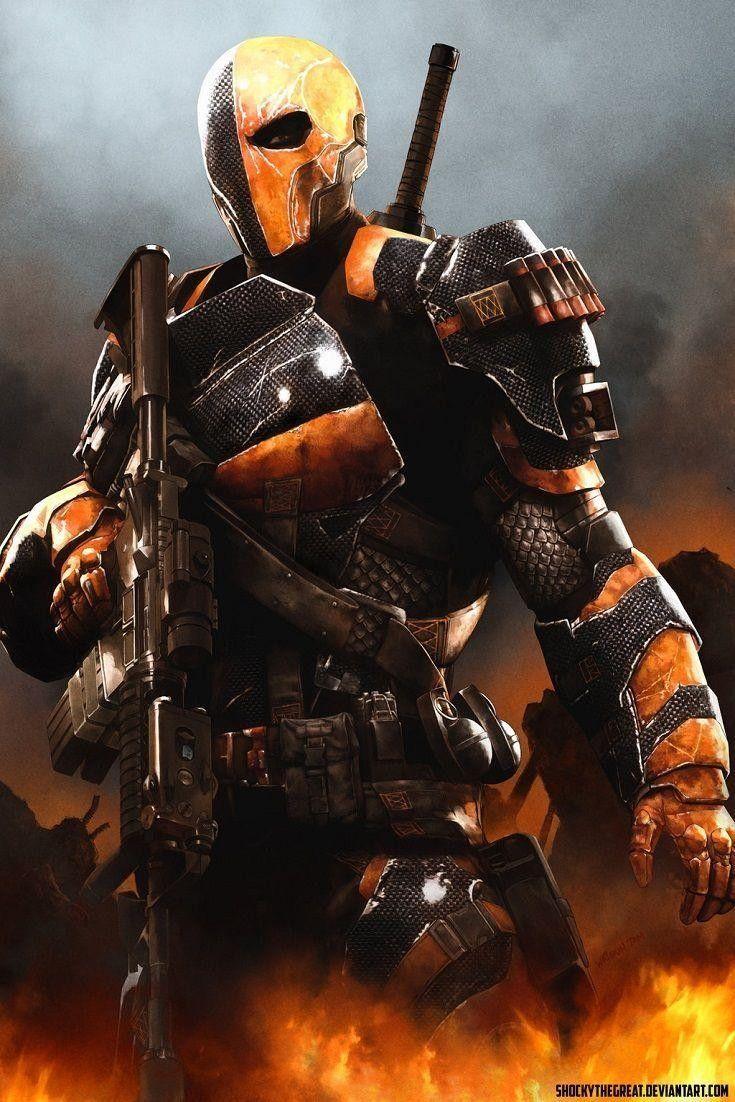 735x1102 Deathstroke Wallpaper 17. Deathstroke, Dc