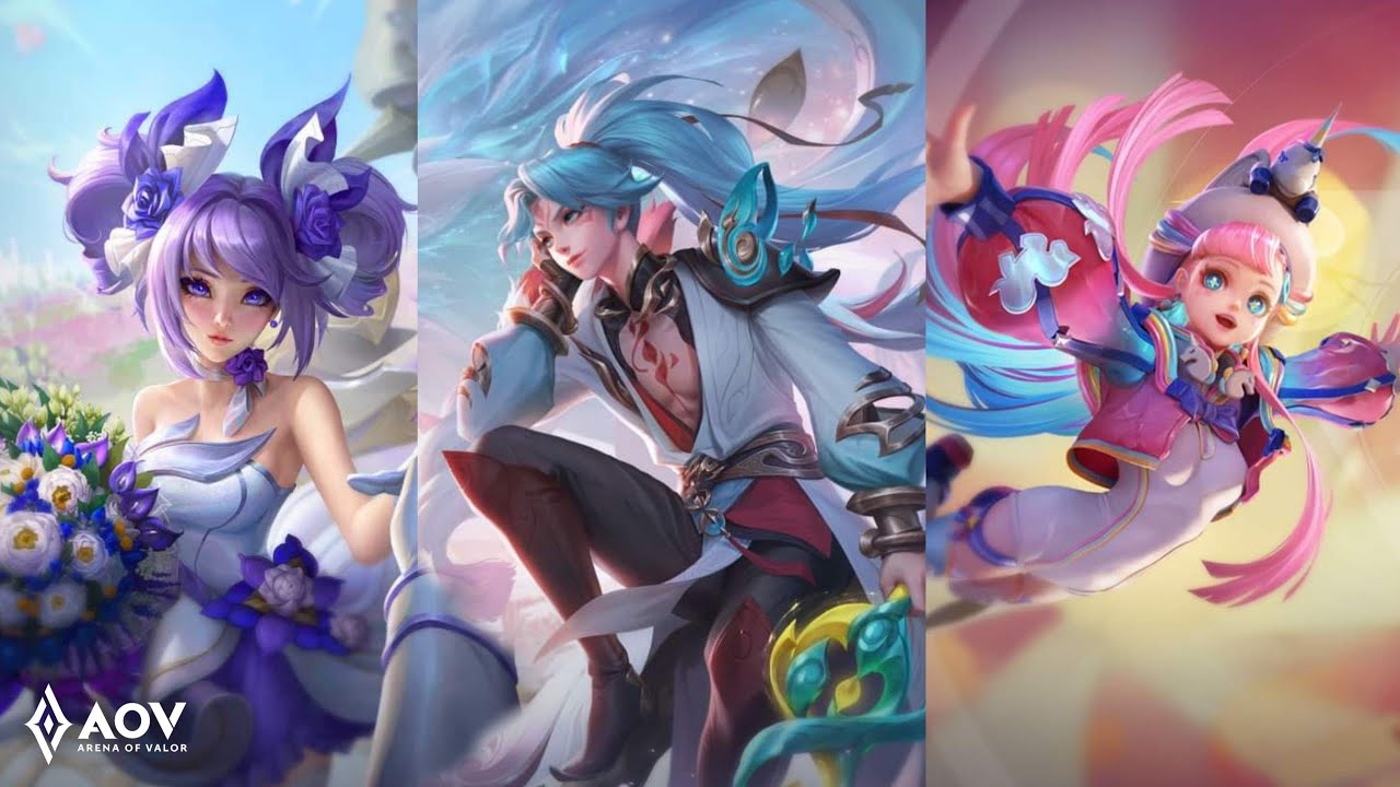 1280x720 UPCOMING NEW SKINS AOV ON NEXT PATCH of Valor