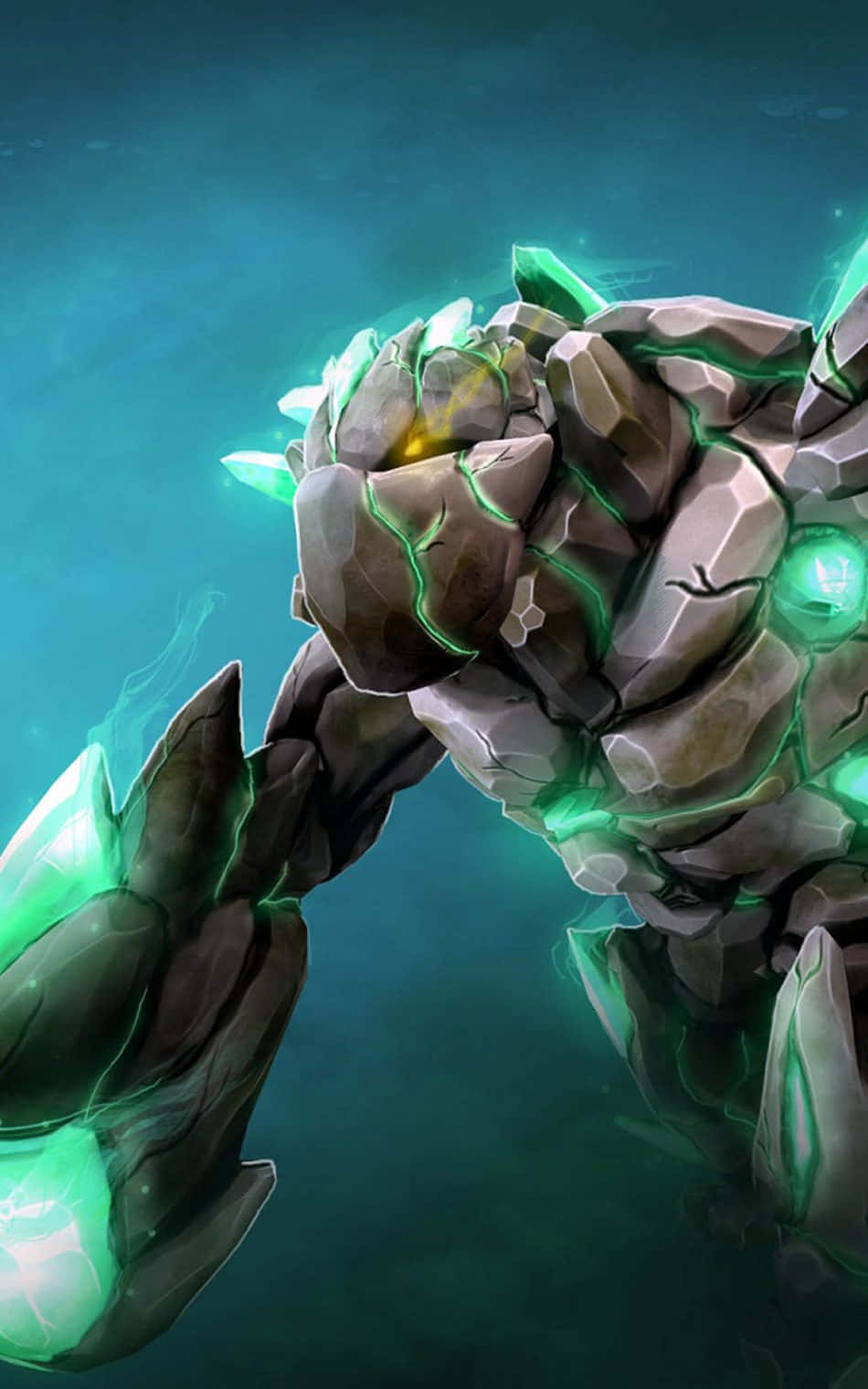 950x1520 Download Strength Hero Tiny Pixel 3 Dota 2 Background