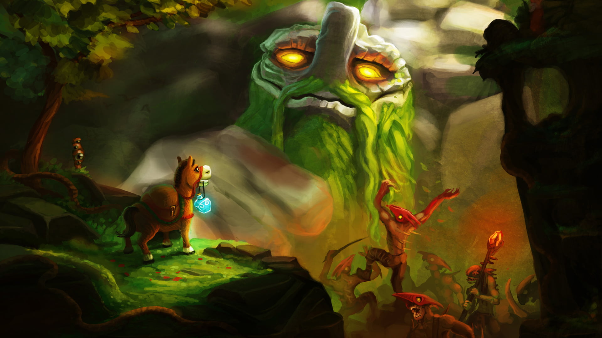 1920x1080 Photo of Tiny Stone Giant DEFENSE OF THE ANCIENT 2 HD wallpaper