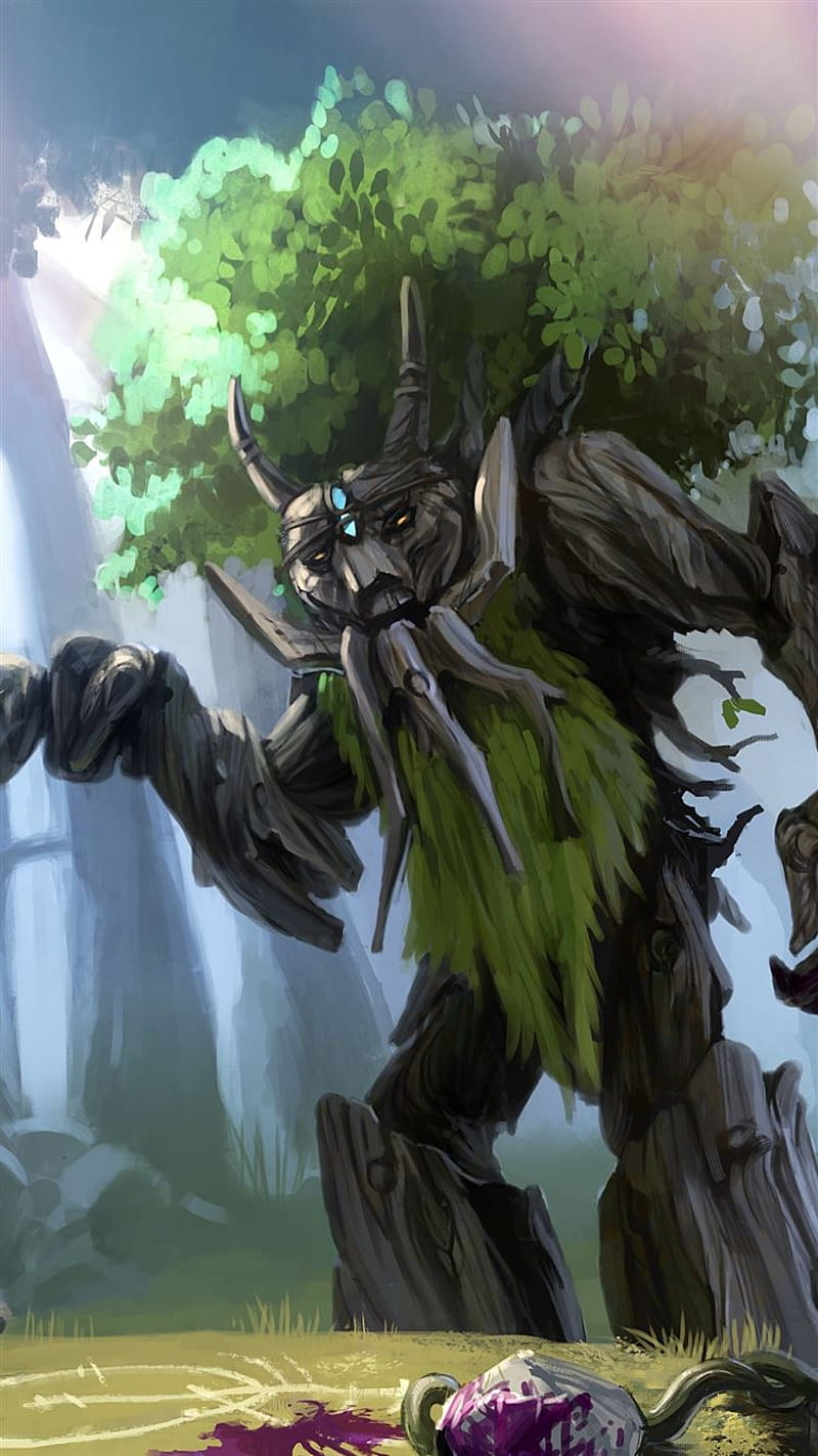 800x1423 Best Dota 2 iPhone Tiny Dota, HD phone wallpaper