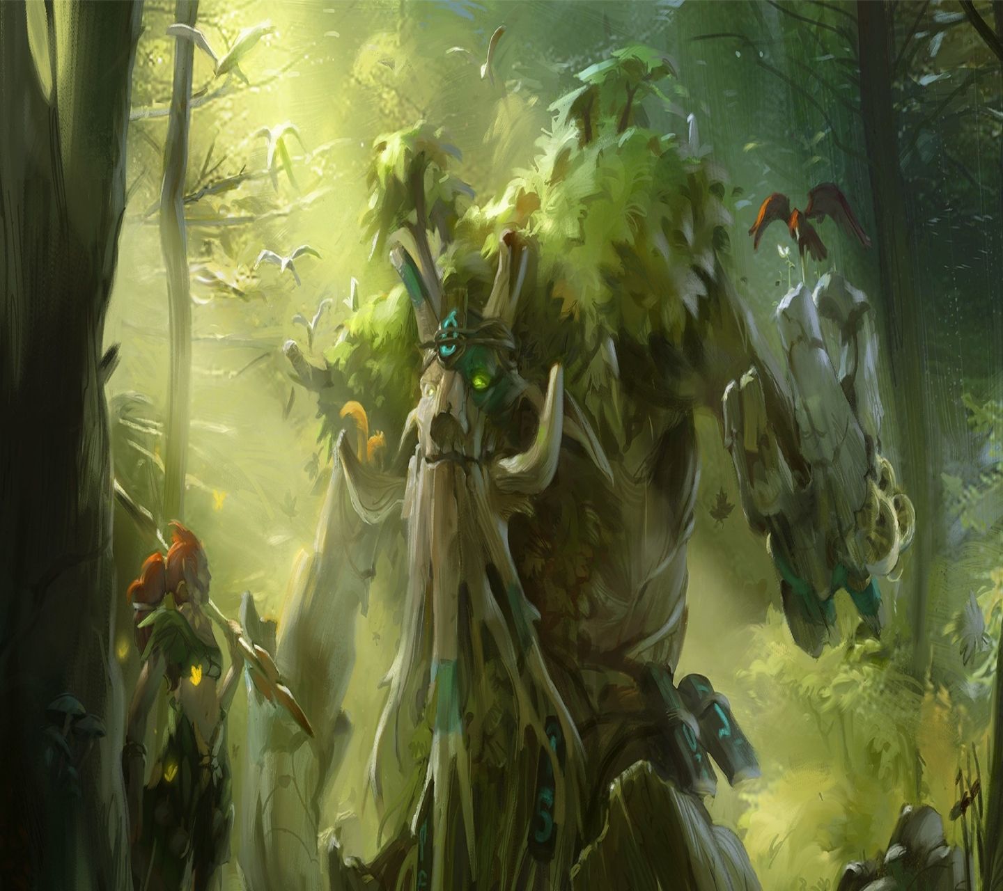 1440x1280 Desktop wallpaper: Video Game, Dota Dota 4K free download for PC. 1081367