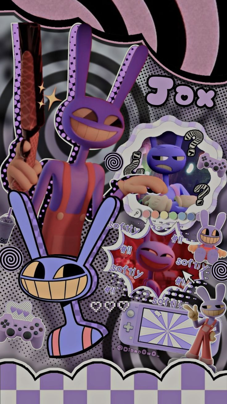 736x1308 Jax the amazing digital circus wallpaper. Tadc wallpaper aesthetic
