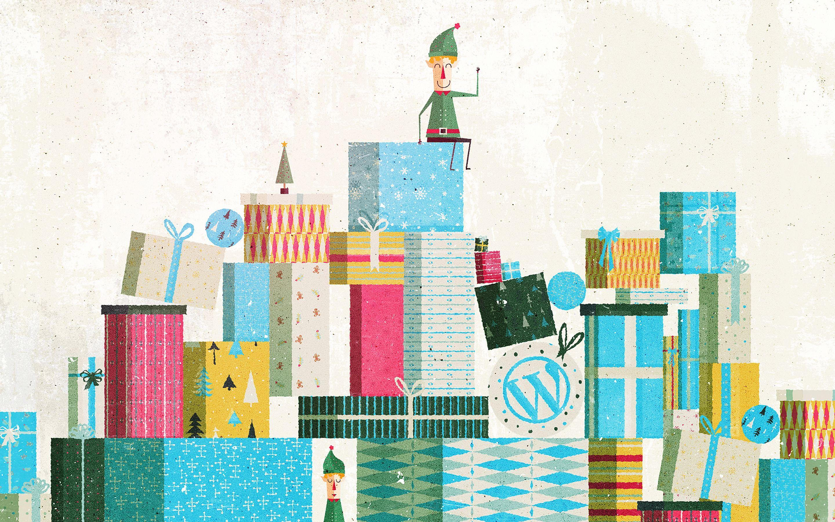 2880x1800 Christmas Desktop Background 50s