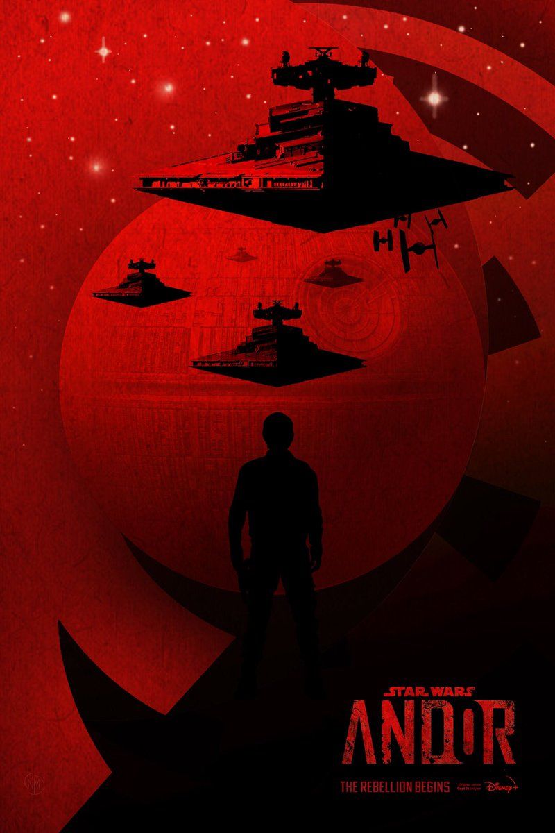 800x1200 The rebellion begins in 10 days! Here's a quick tribute poster I made for # Andor #StarWars #CassianAndor @asadayaz
